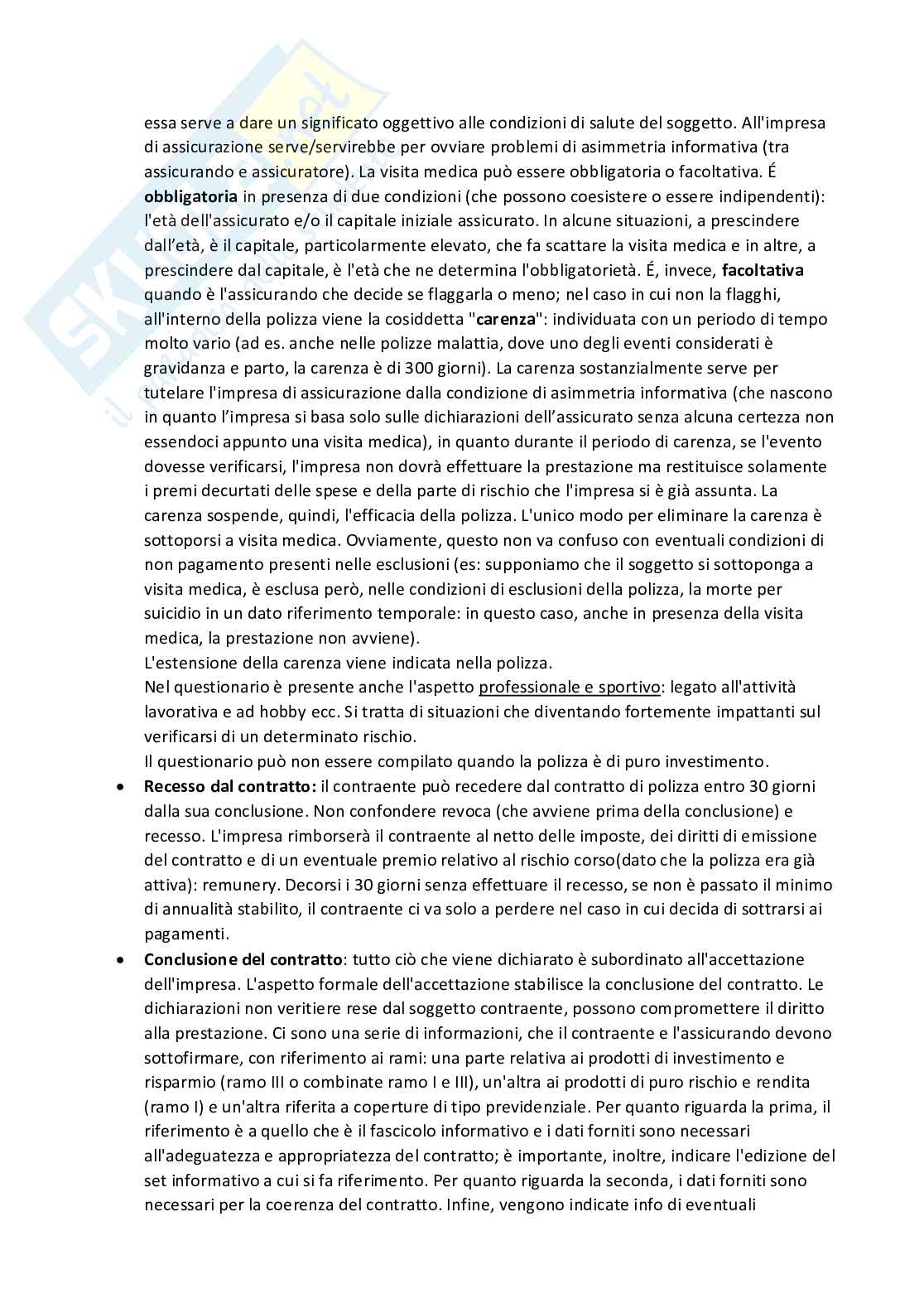 Appunti prima parte di Economia delle aziende di assicurazione Pag. 16