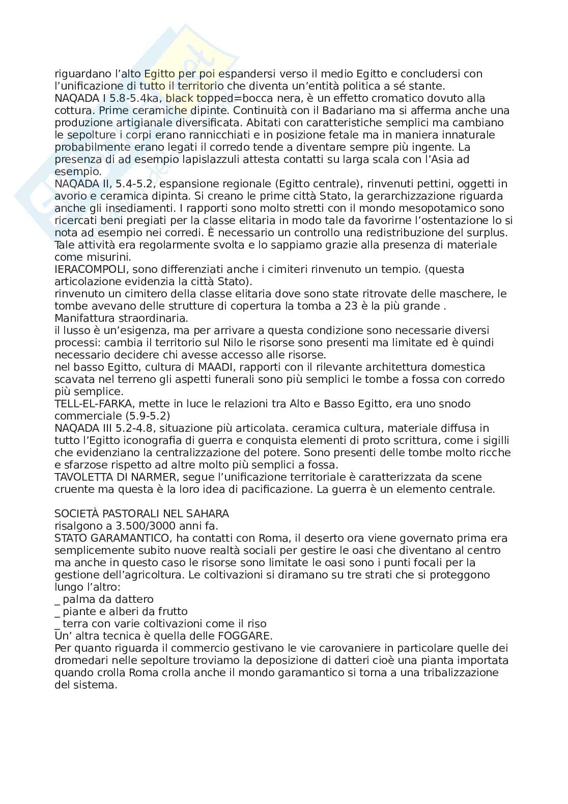 Appunti lezioni Archeologia  Pag. 21