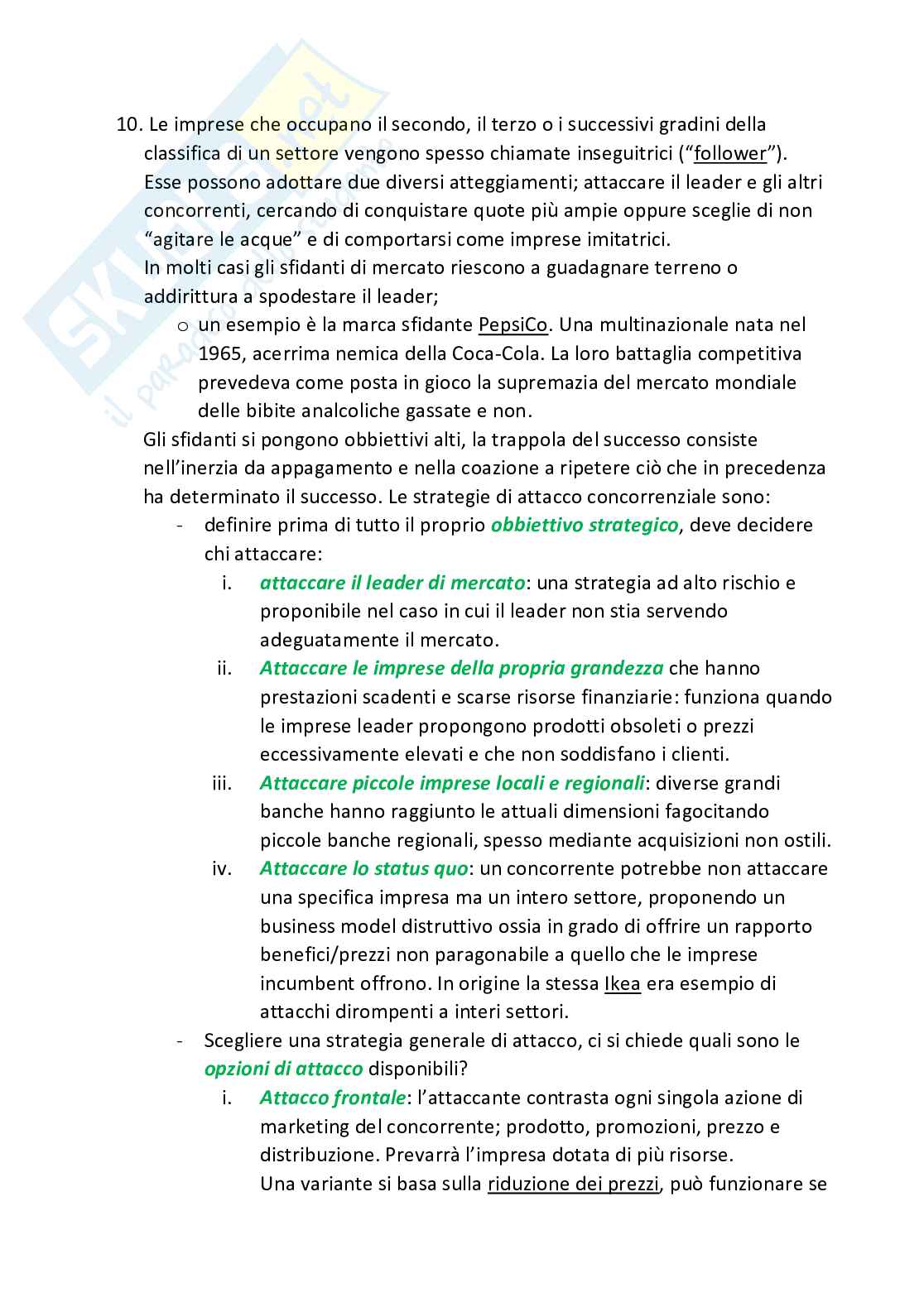 Marketing strategico Pag. 11