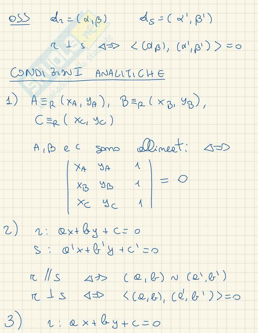 Geometria analitica in E^2 Pag. 11