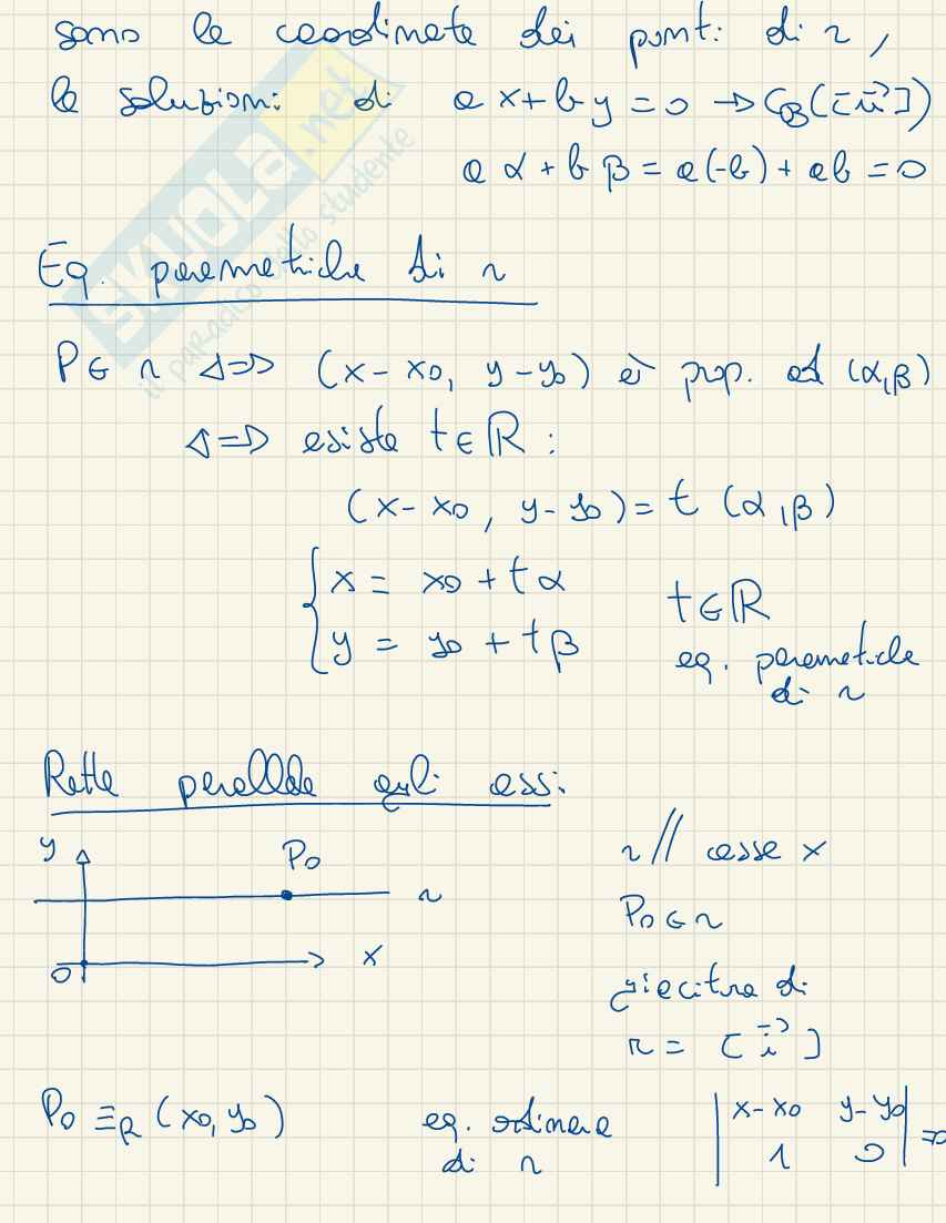 Geometria analitica in E^2 Pag. 6