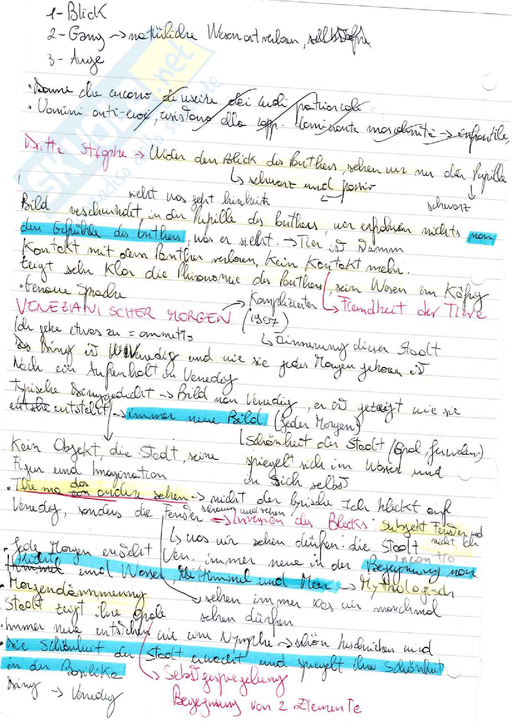 Letteratura austriaca, appunti+ domande esame, voto 28 Pag. 106