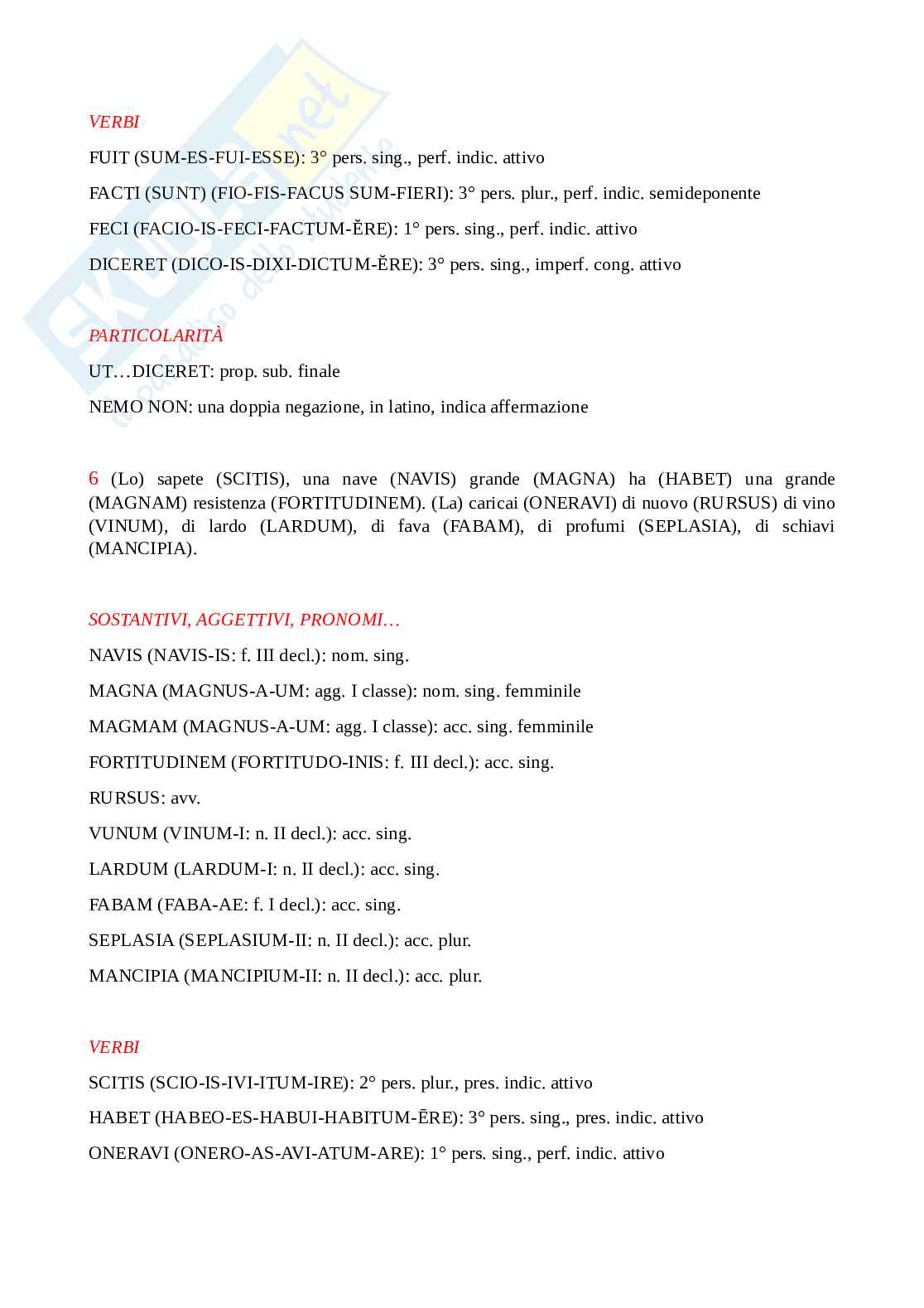 Satyricon: traduzione, analisi e commento capp. 71, 75, 76 Pag. 31