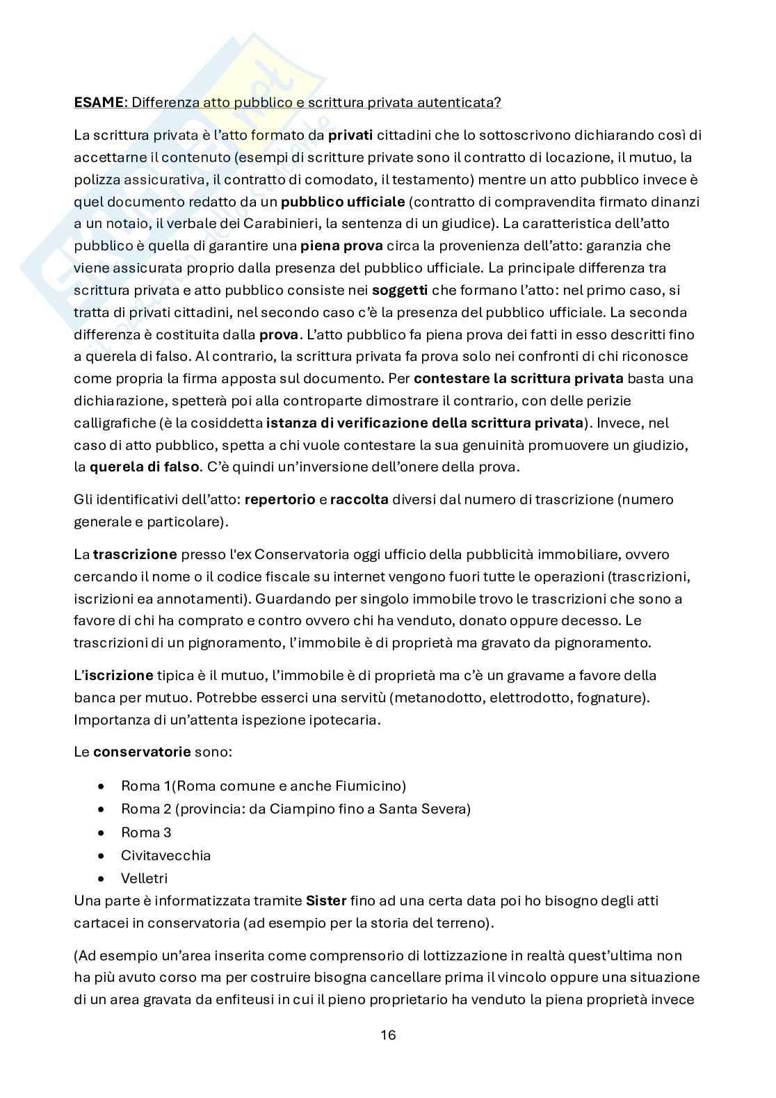 Appunti di Economia ed estimo civile Pag. 16