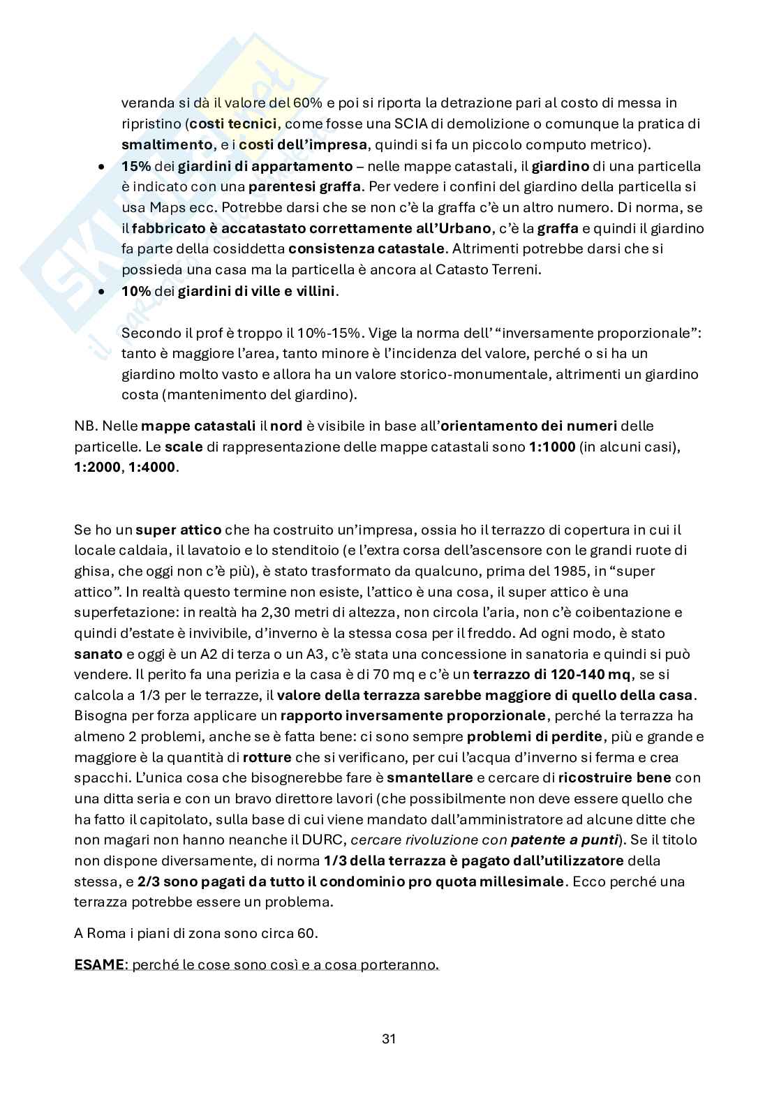 Appunti di Economia ed estimo civile Pag. 31