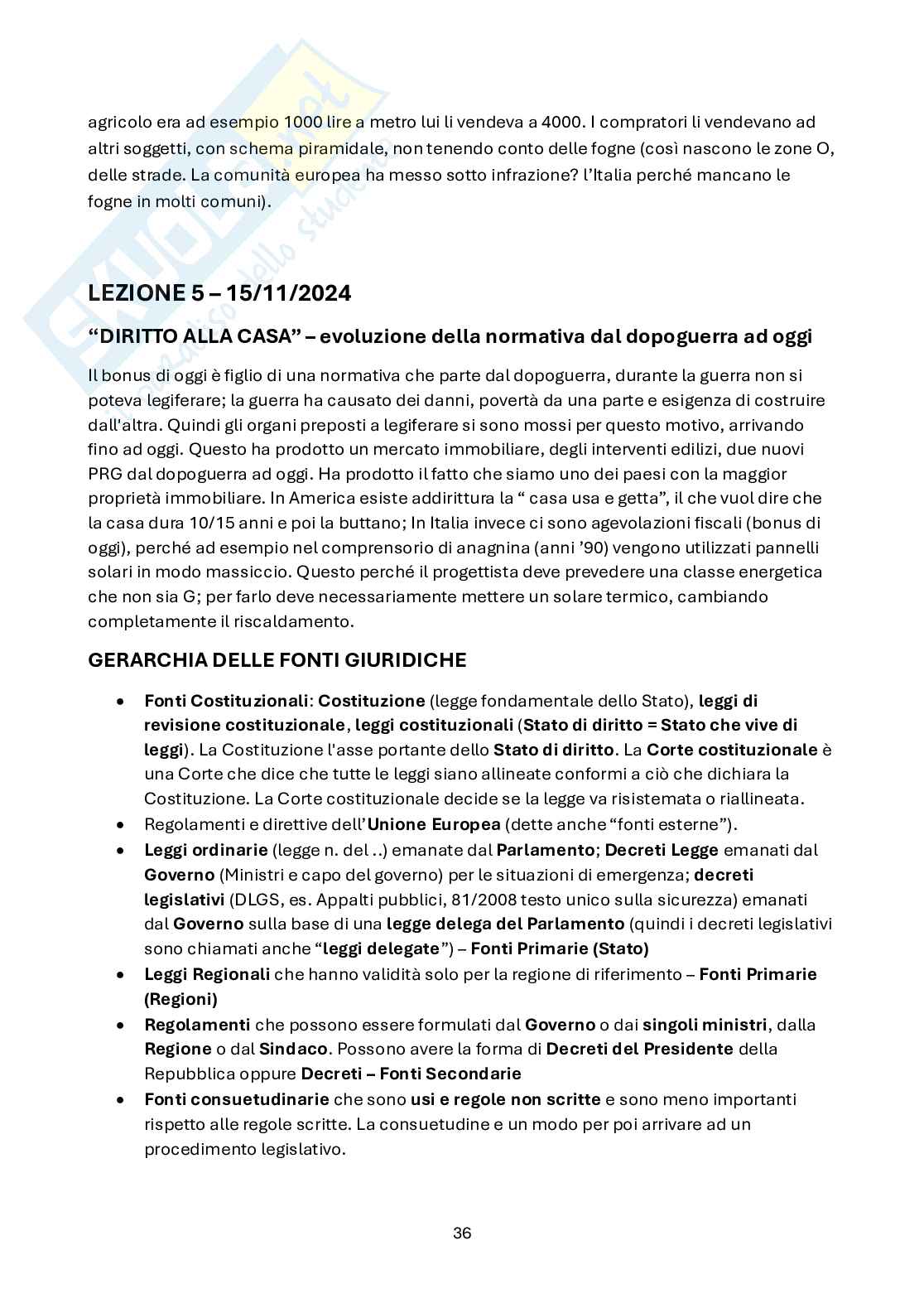 Appunti di Economia ed estimo civile Pag. 36