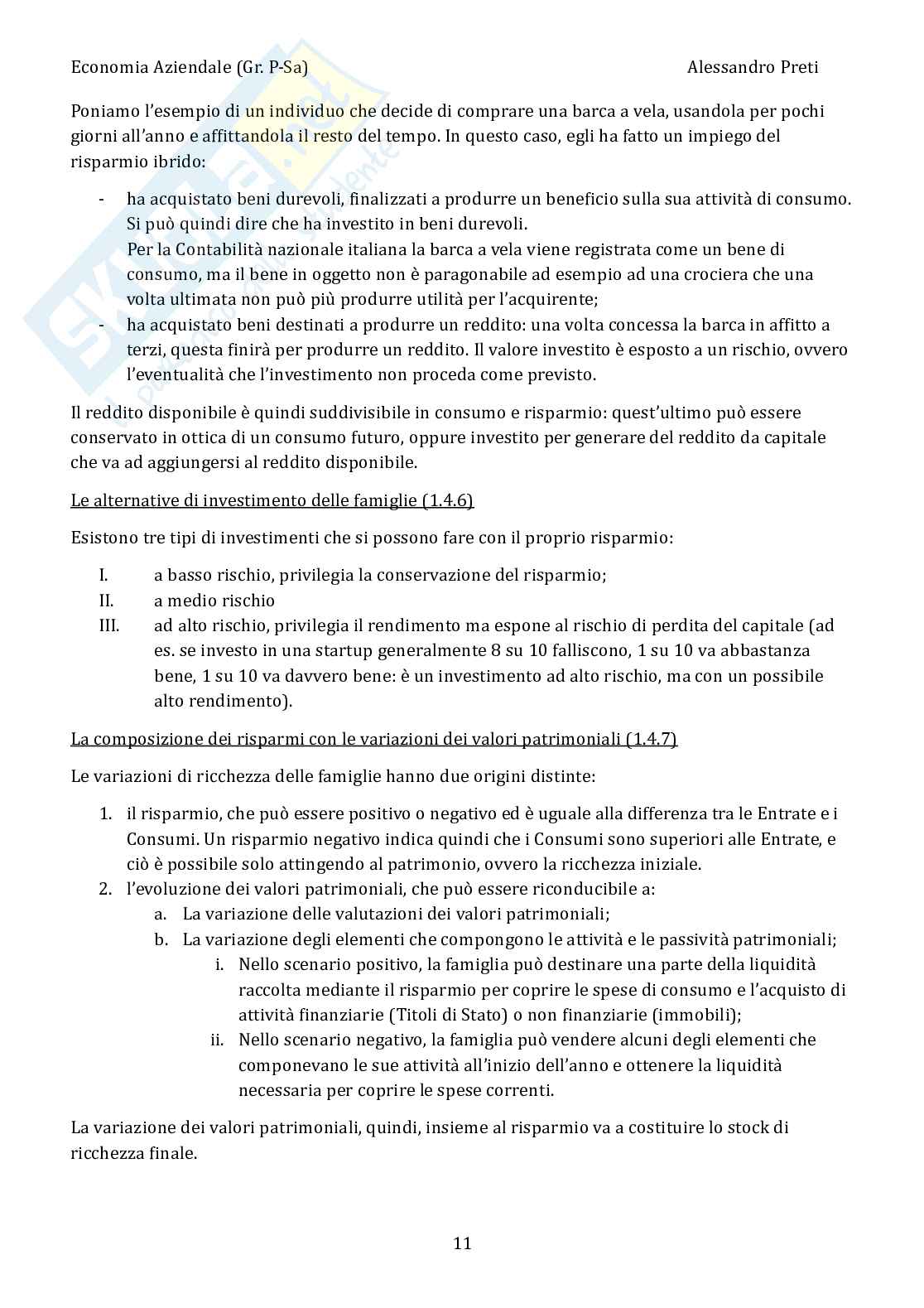 Economia aziendale – Appunti completi, 158 pagine Pag. 11