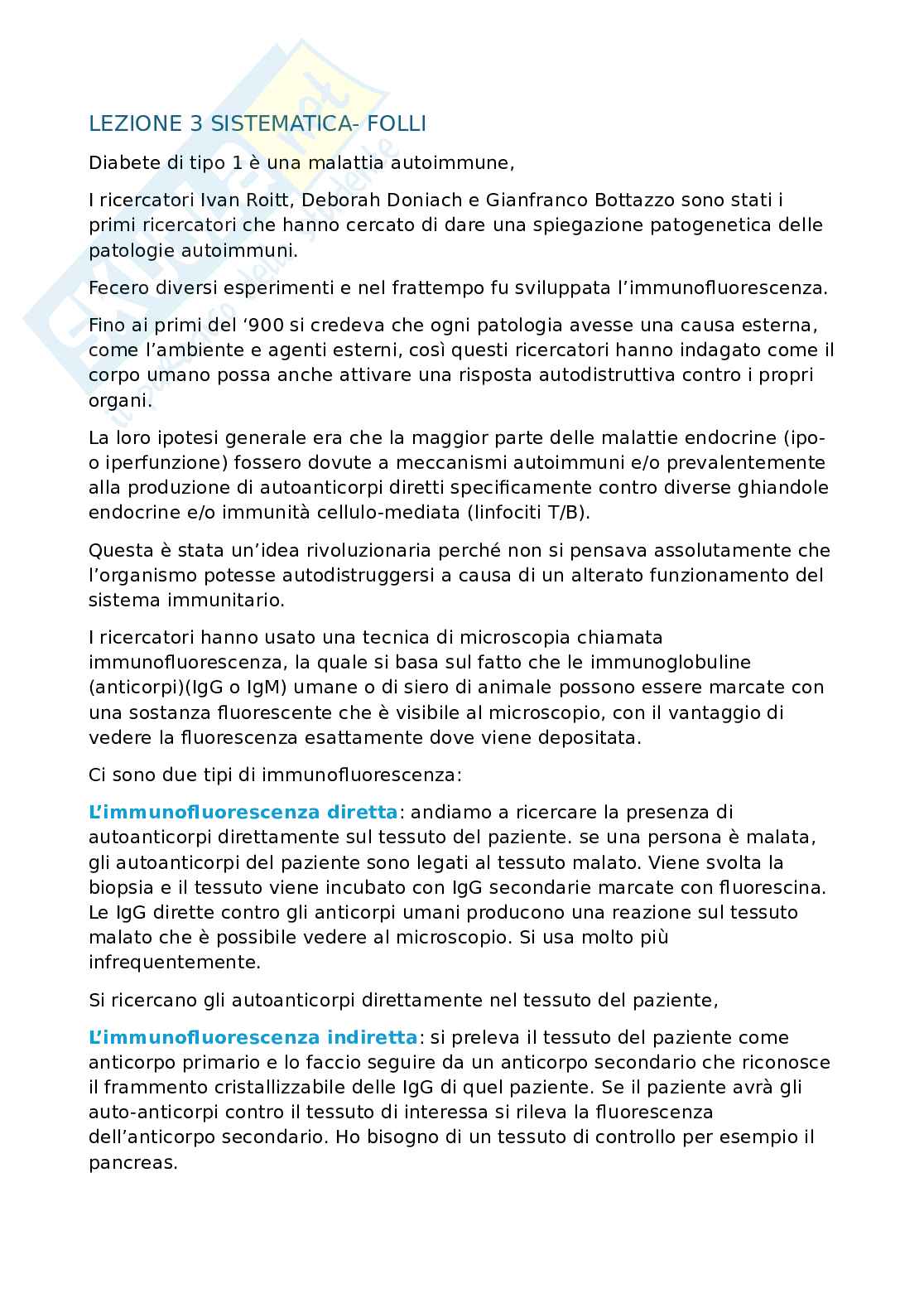 Sistematica e prevenzione Pag. 1