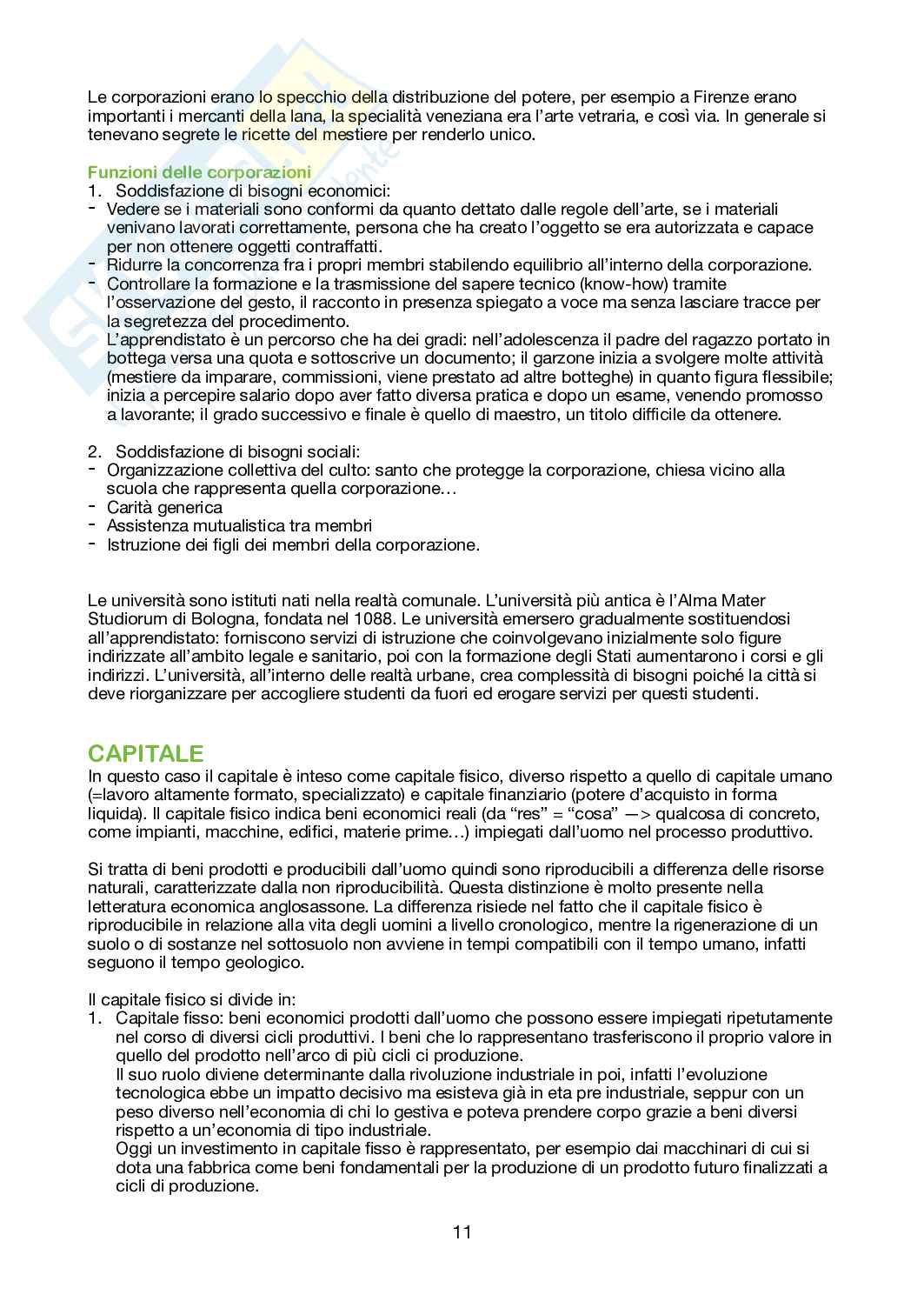 Storia economica  Pag. 11