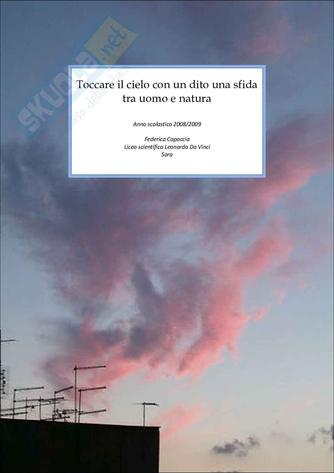 toccare il cielo con un dito... Pag. 1