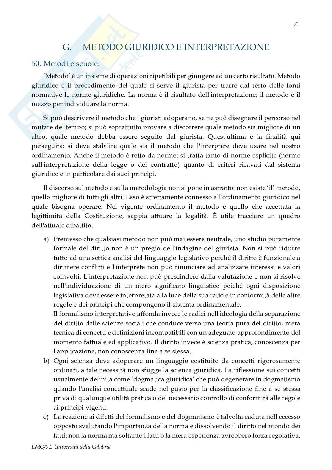 Riassunto esame Diritto privato - 1° step, Prof. Caterini Enrico, libro consigliato Manuale di diritto civile, Perlingeri Pag. 71