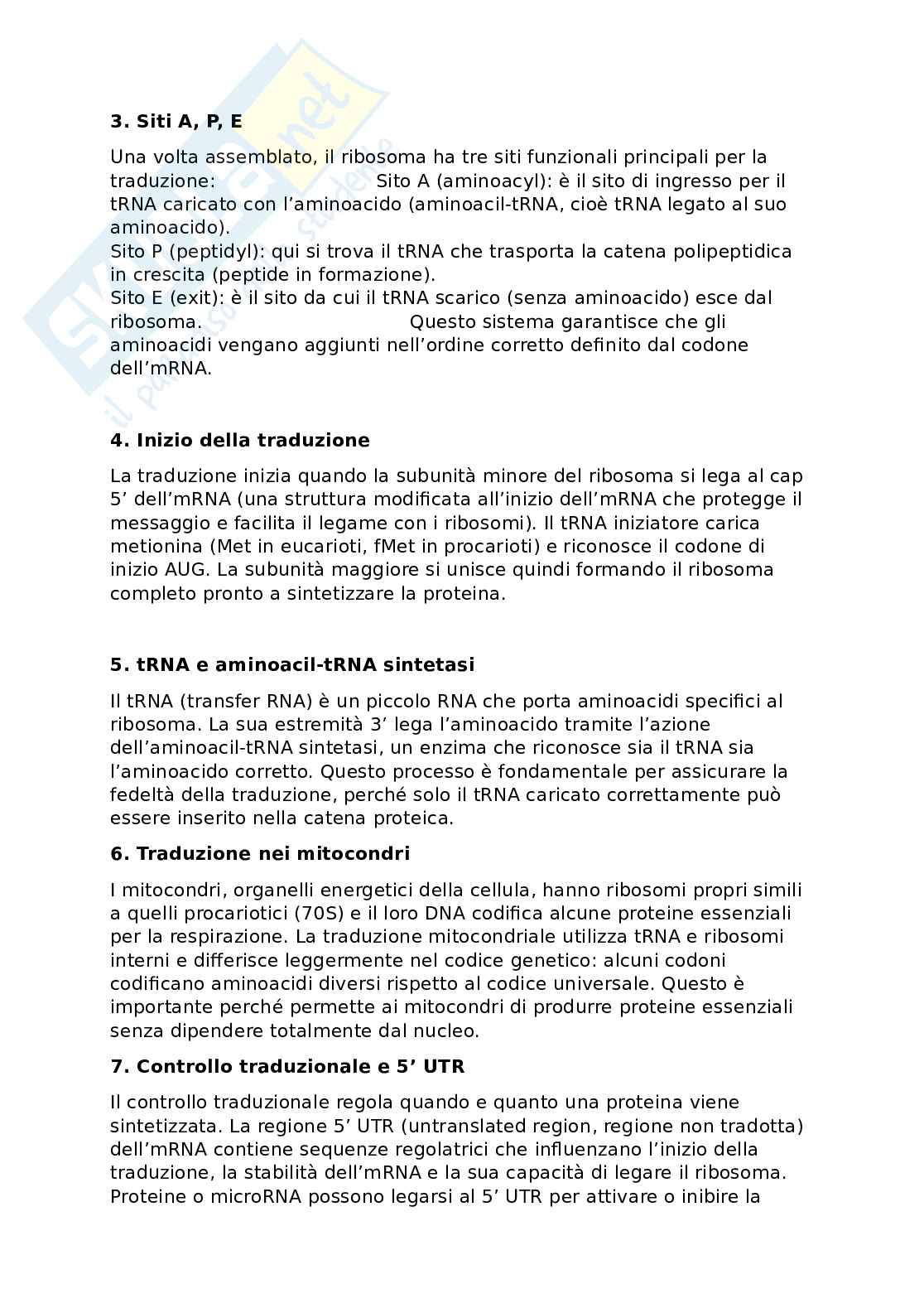 Domande Biologia Pag. 6