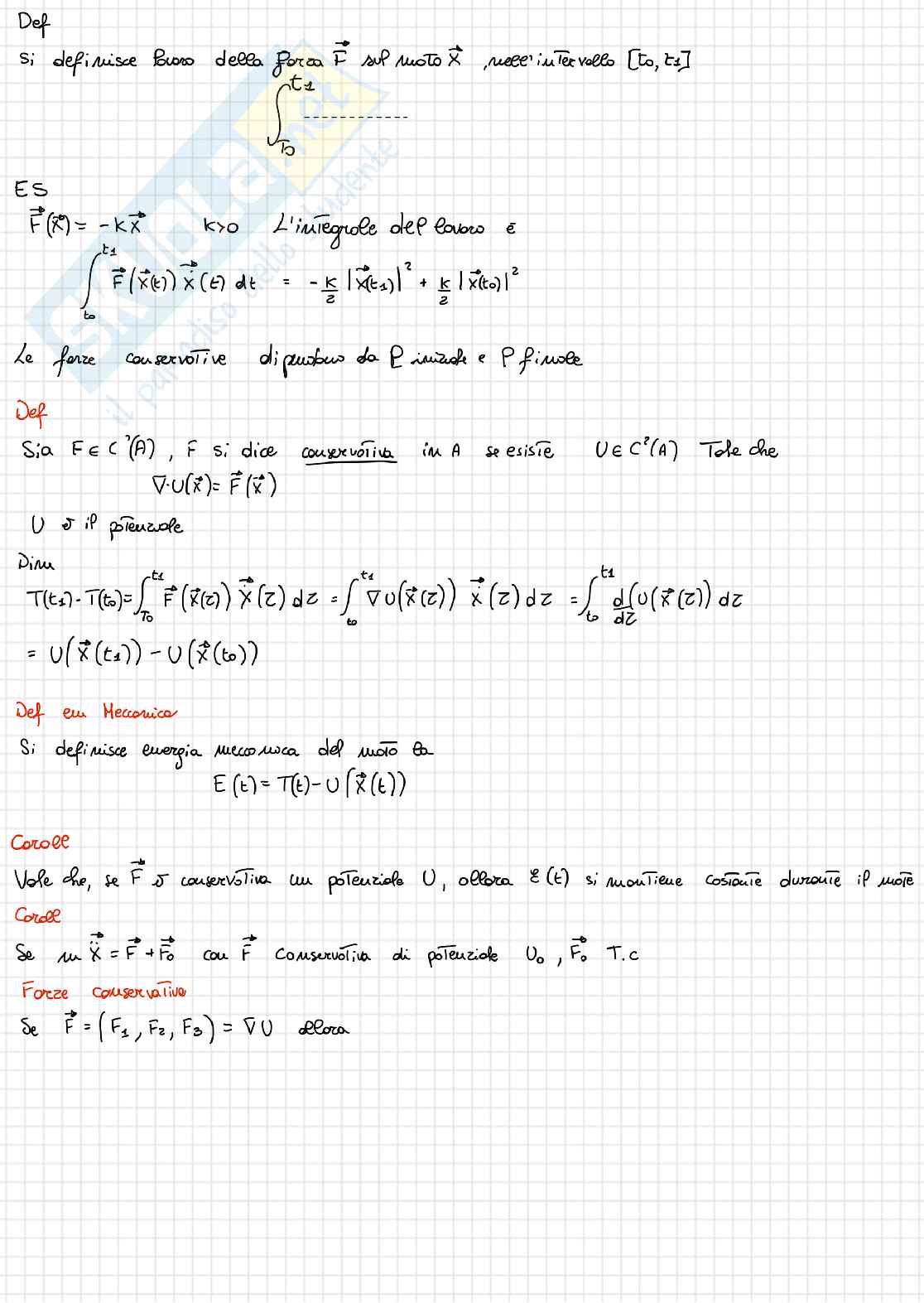 Meccanica razionale Pag. 11