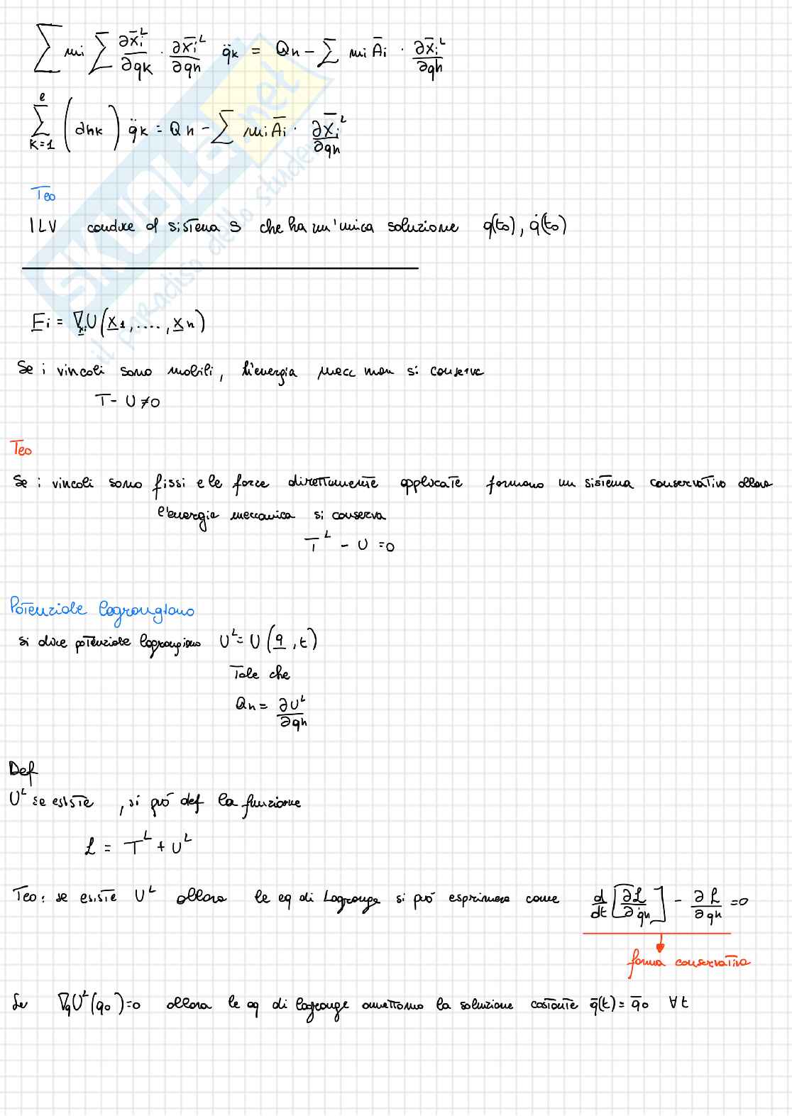 Meccanica razionale Pag. 21