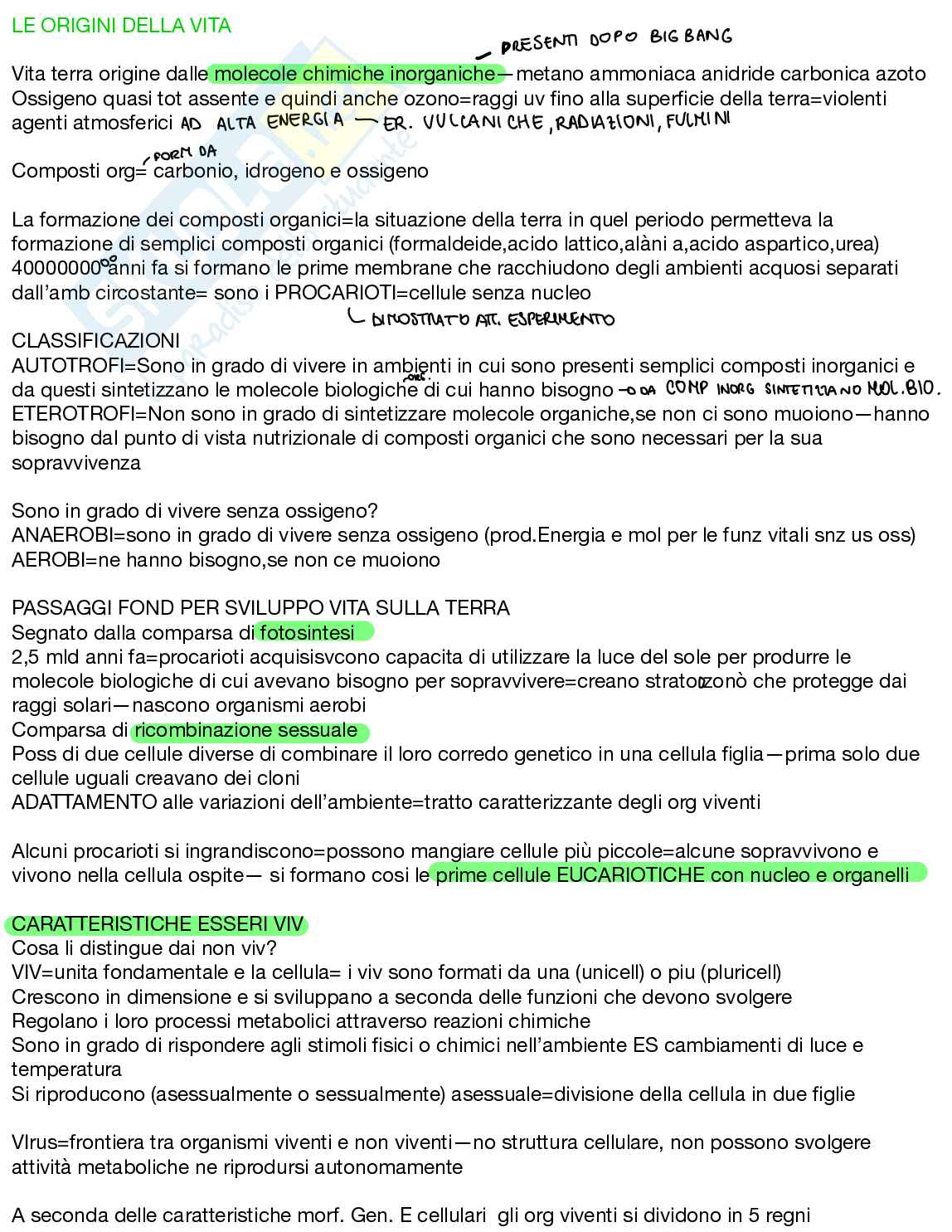 Appunti Biologia generale Pag. 2