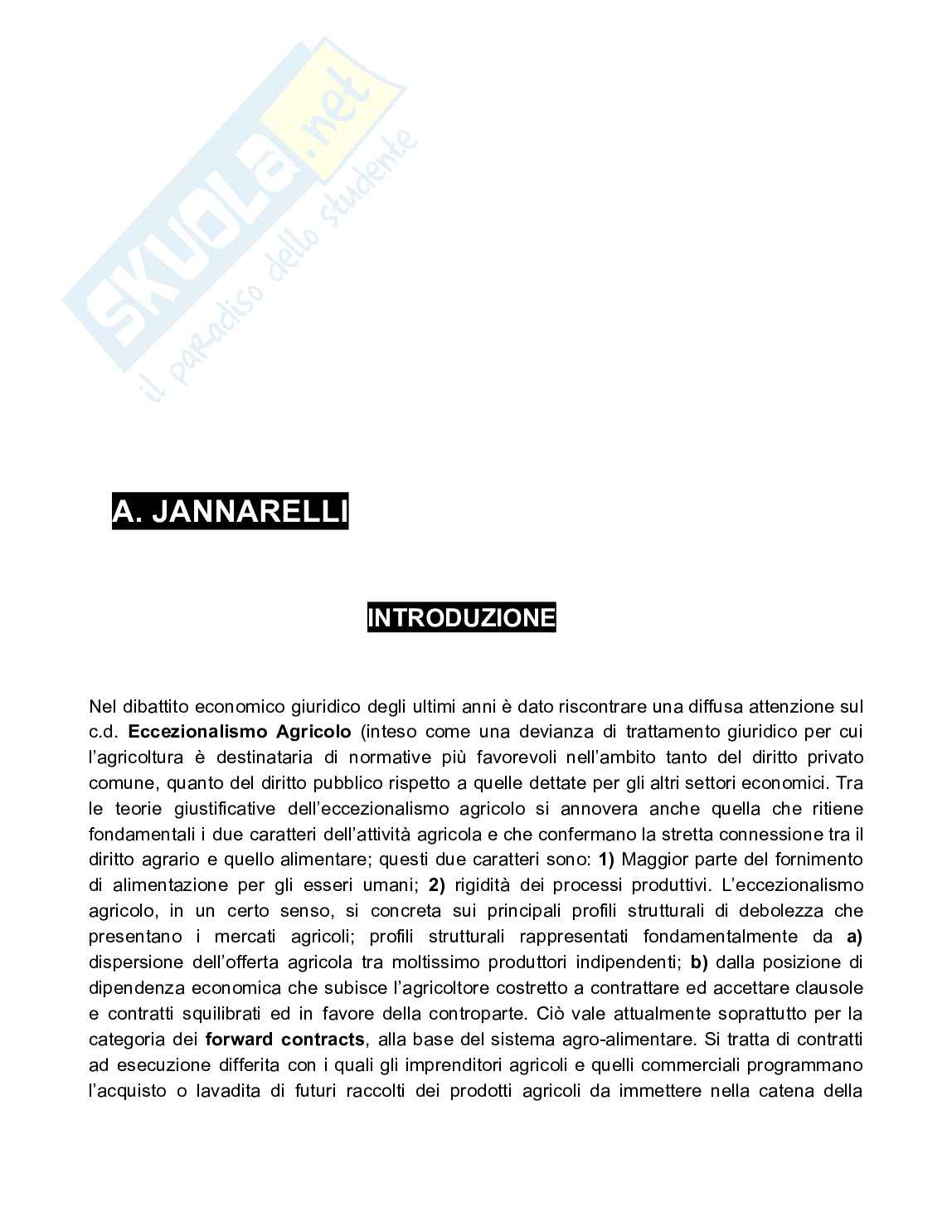 Diritto agroalimentare Pag. 1