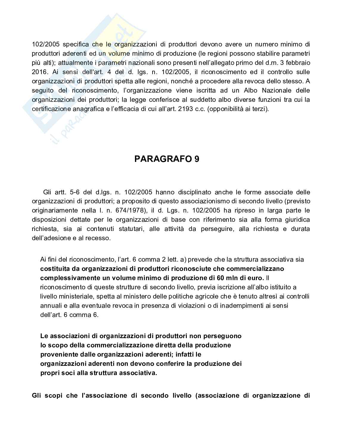 Diritto agroalimentare Pag. 31