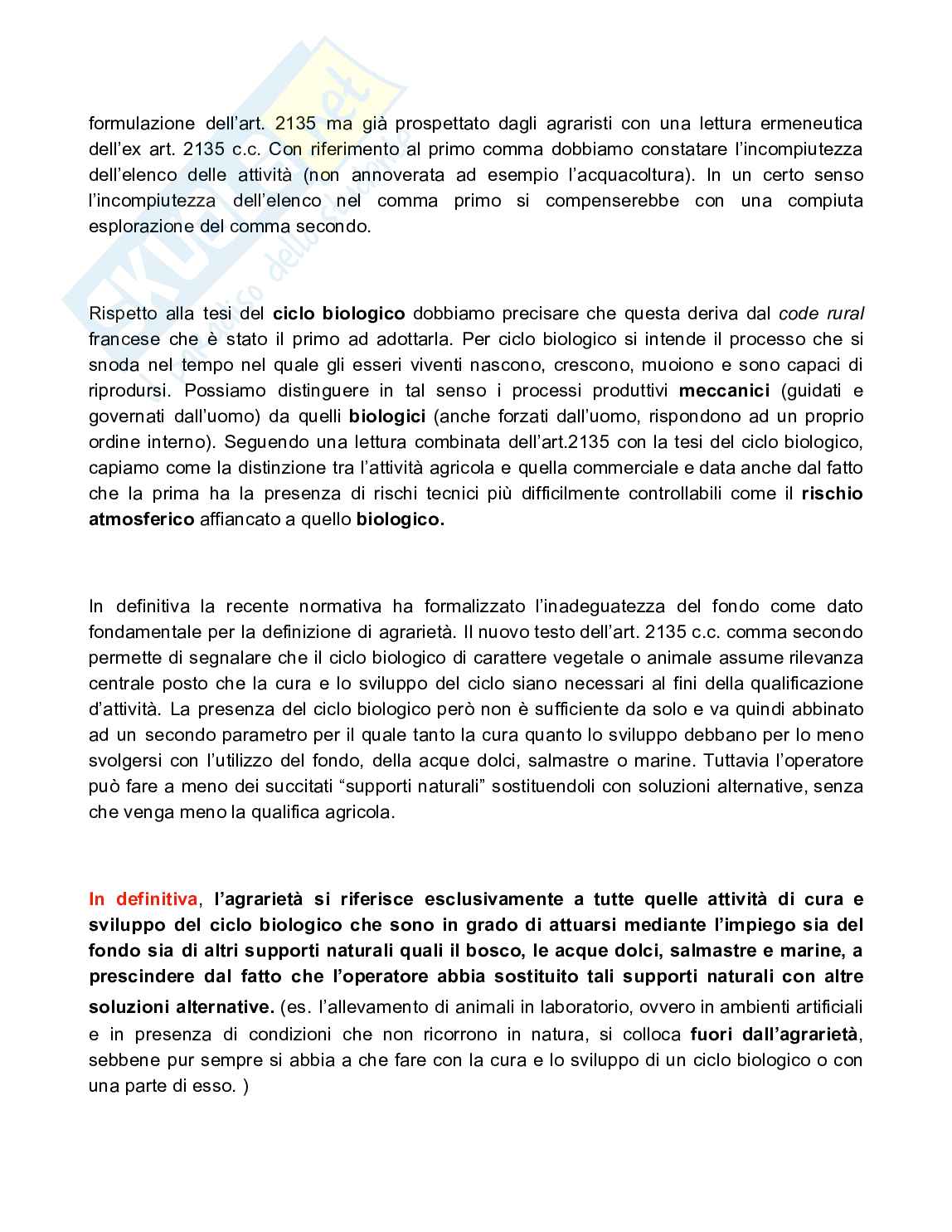 Diritto agroalimentare Pag. 6
