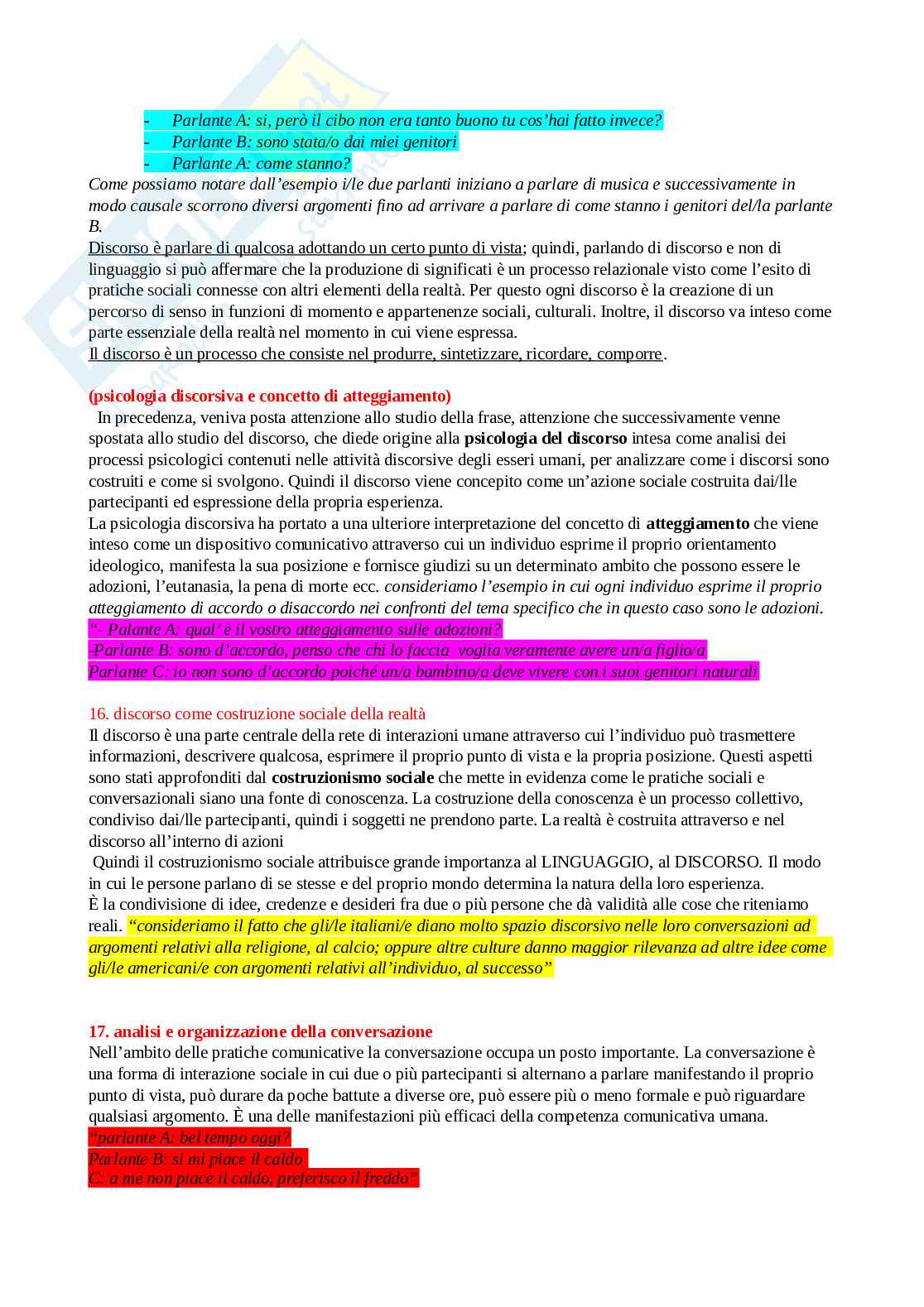 Psicologia sociale  Pag. 16