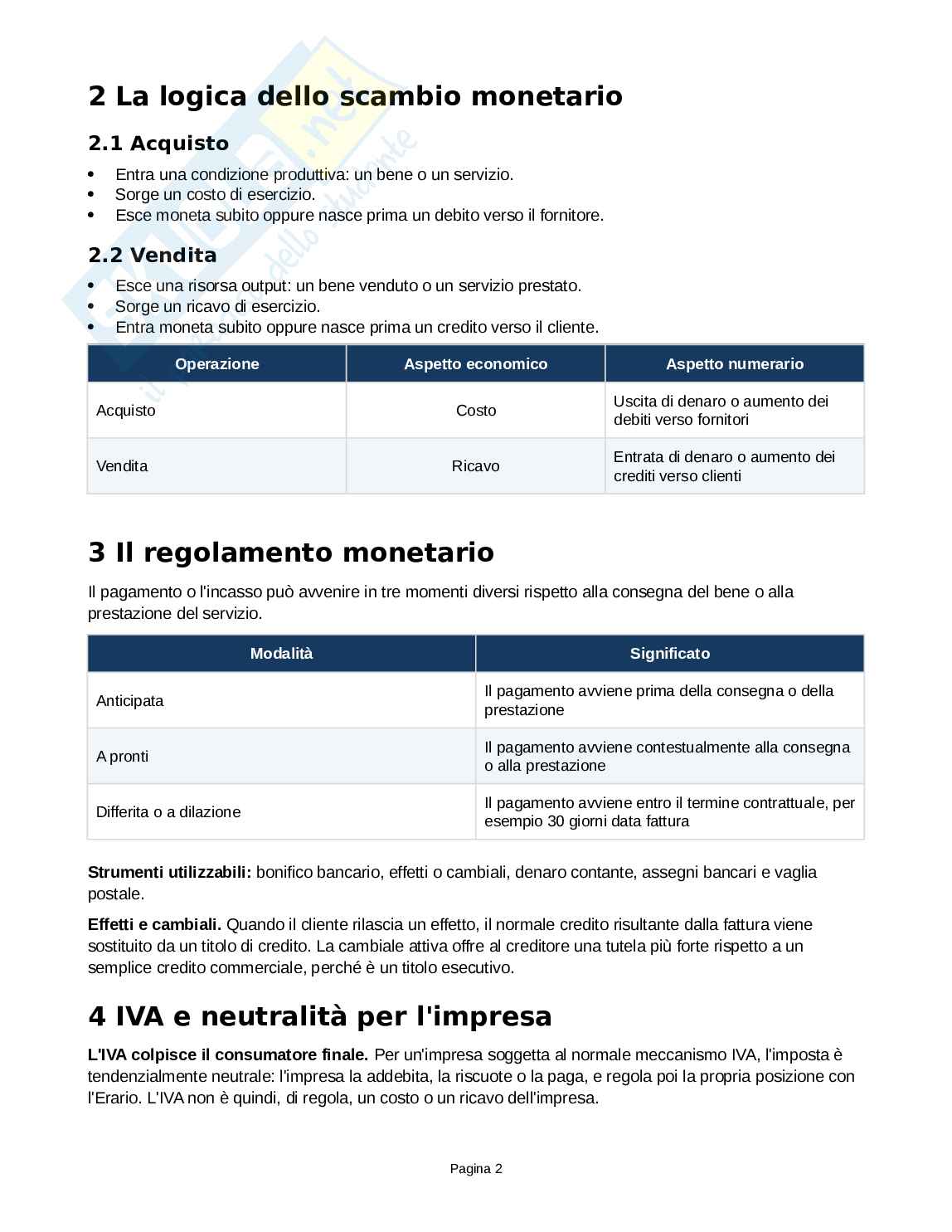Lezione di Bilancio Pag. 2