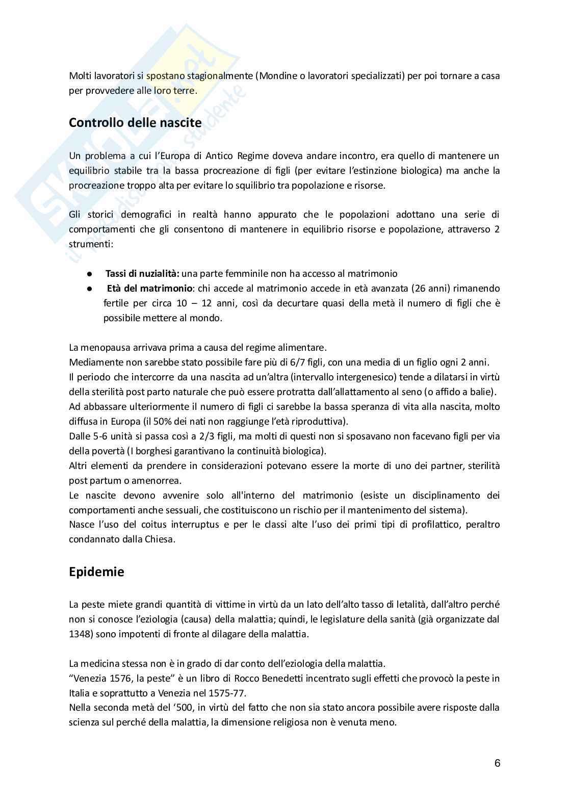Riassunto esame Storia moderna, Prof. Levati Stefano, libro consigliato Storia moderna, Vittorio Criscuolo Pag. 6