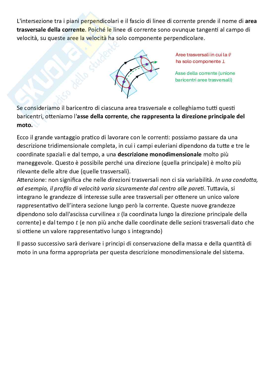 Meccanica dei fluidi, parte 6 - Fluidi ideali, teorema di Bernoulli alle traiettorie e alle correnti lineari Pag. 21