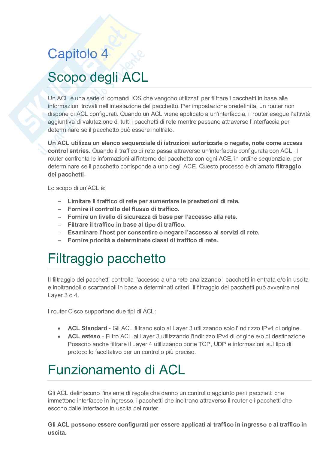 Fondamenti CCNA 3 Pag. 21