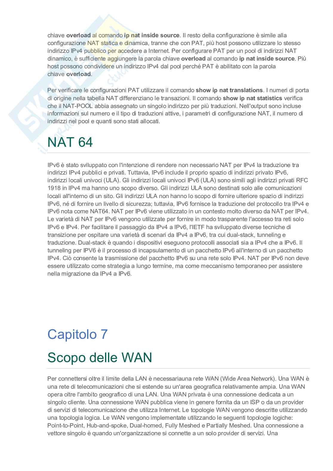 Fondamenti CCNA 3 Pag. 36
