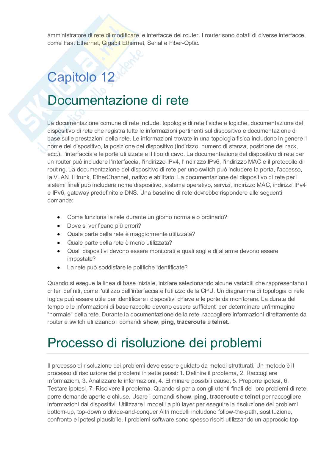Fondamenti CCNA 3 Pag. 51