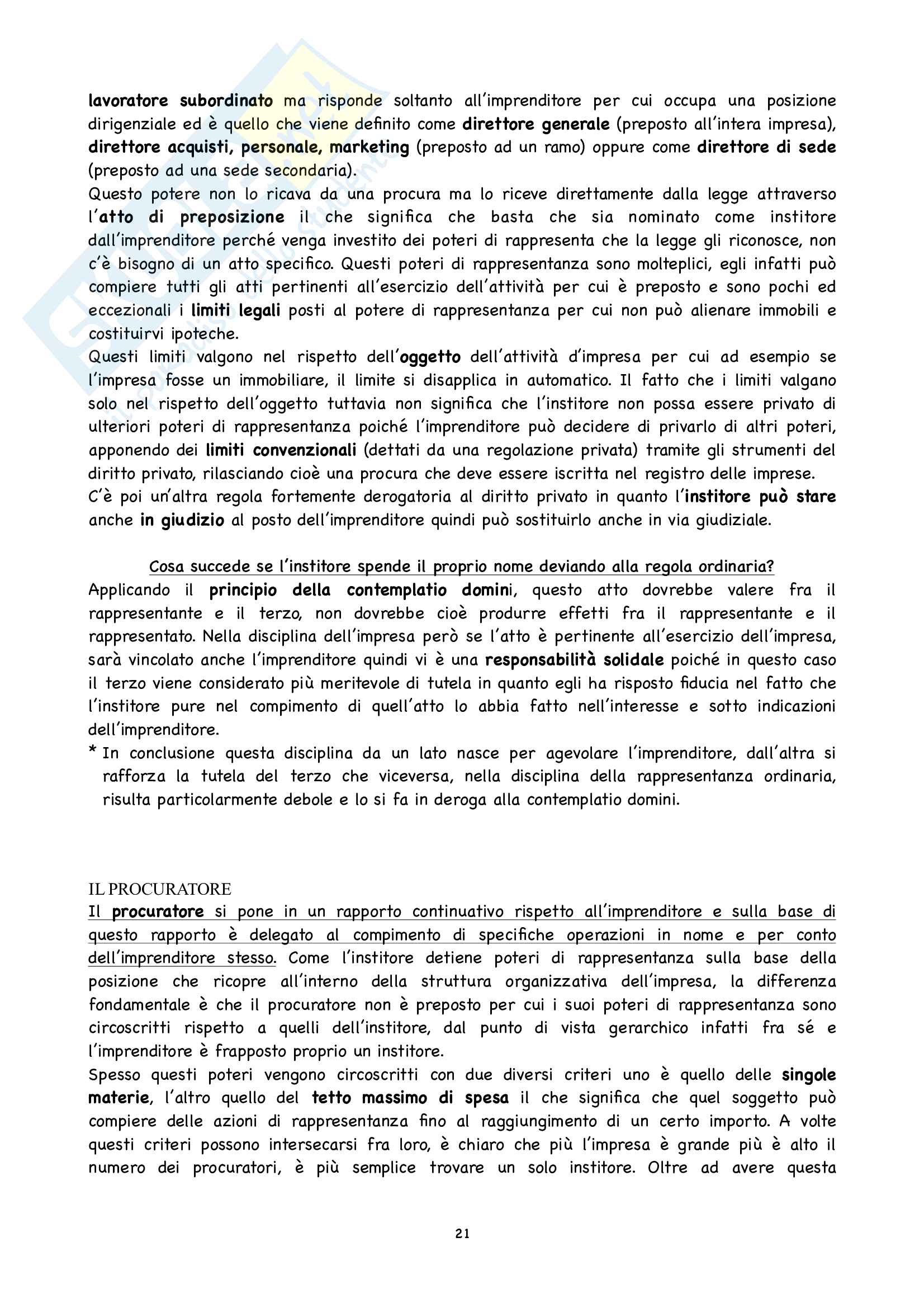 Diritto commerciale Pag. 21