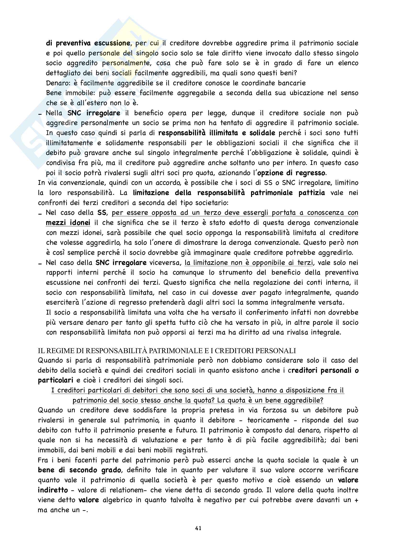 Diritto commerciale Pag. 41