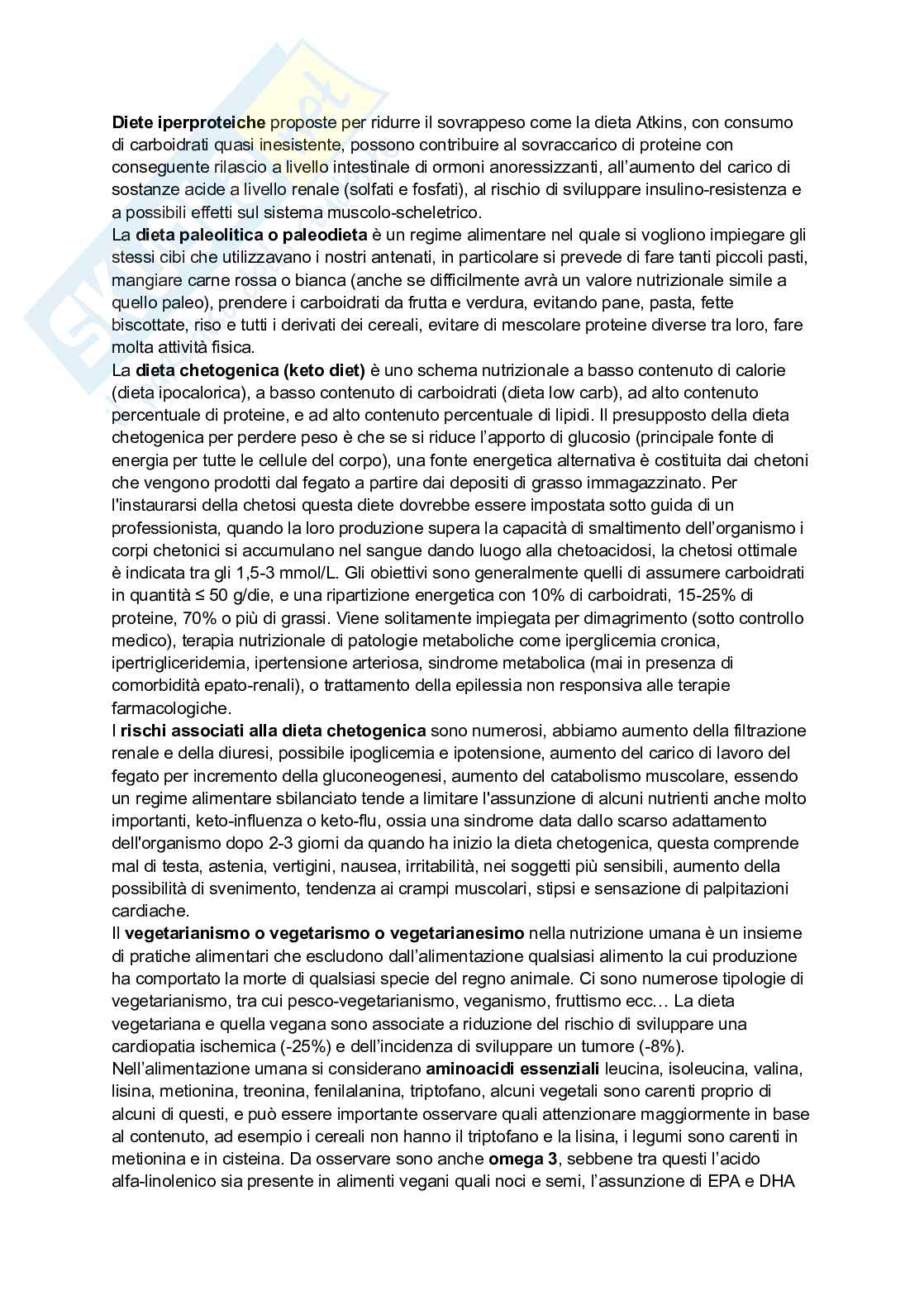 Salute e alimentazione - Infermieristica Pag. 26