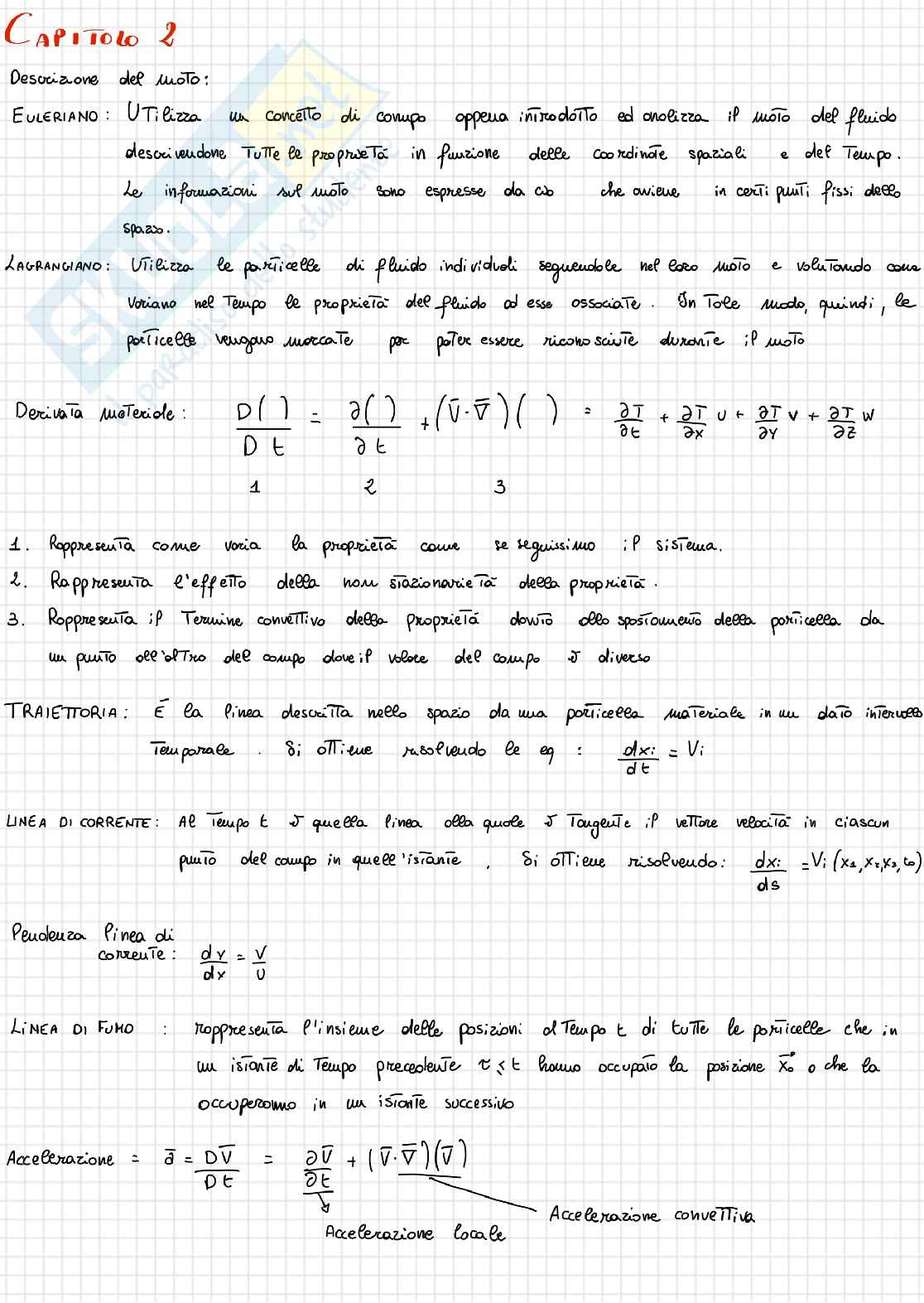 Appunti di Laboratorio di aerodinamica Pag. 2