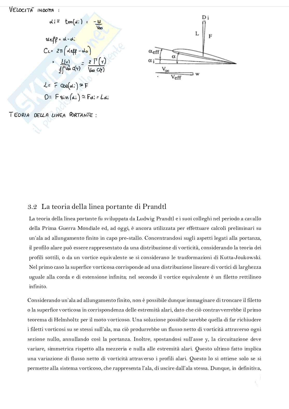 Appunti di Laboratorio di aerodinamica Pag. 31