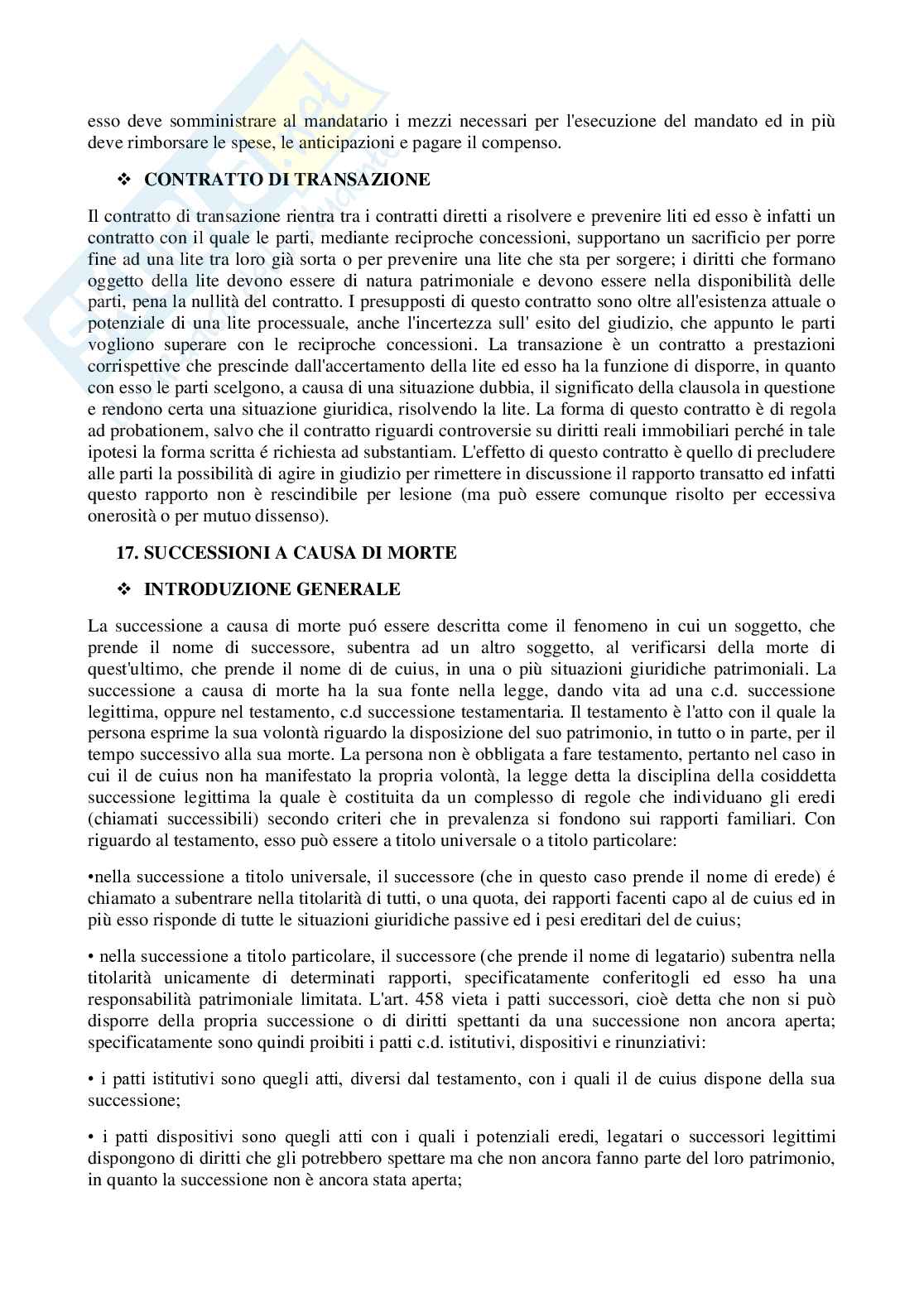 Diritto privato - Appunti per l'esame Pag. 56