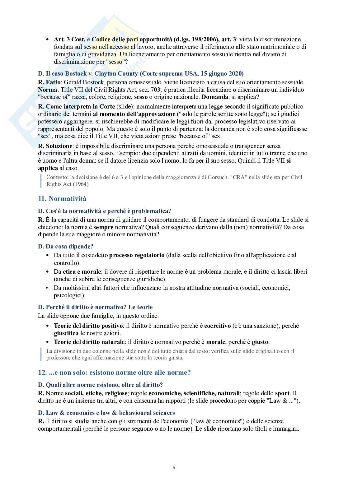 Alla scoperta del diritto Pag. 6