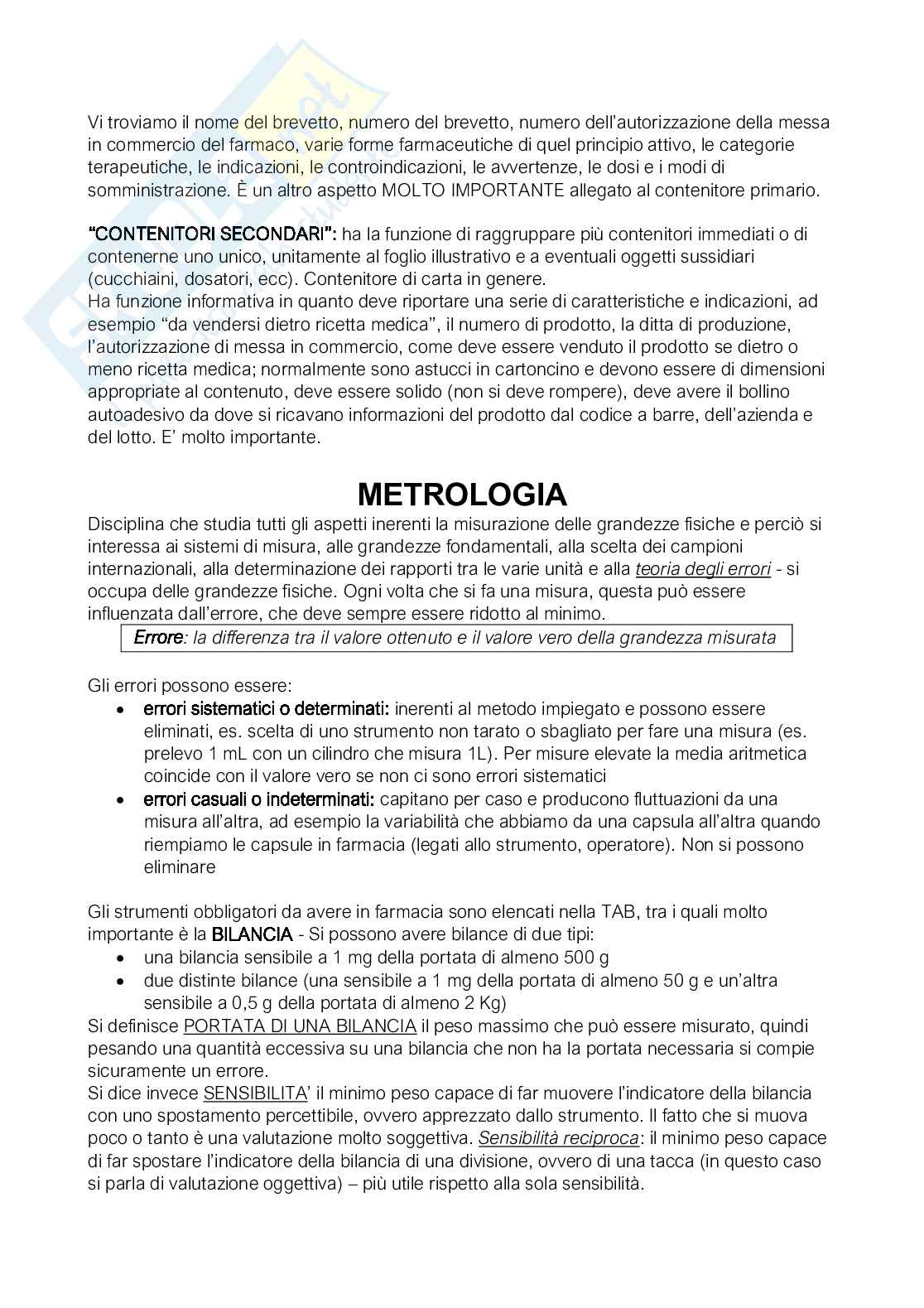 Tecnologia farmaceutica 1 Pag. 11