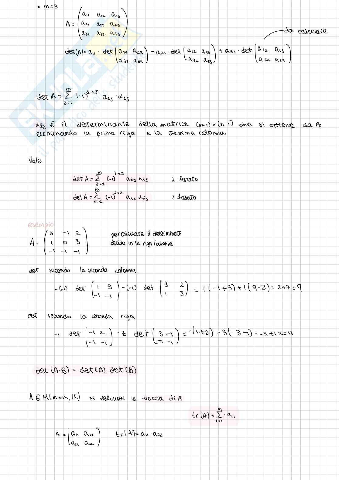 Appunti di Geometria  Pag. 2