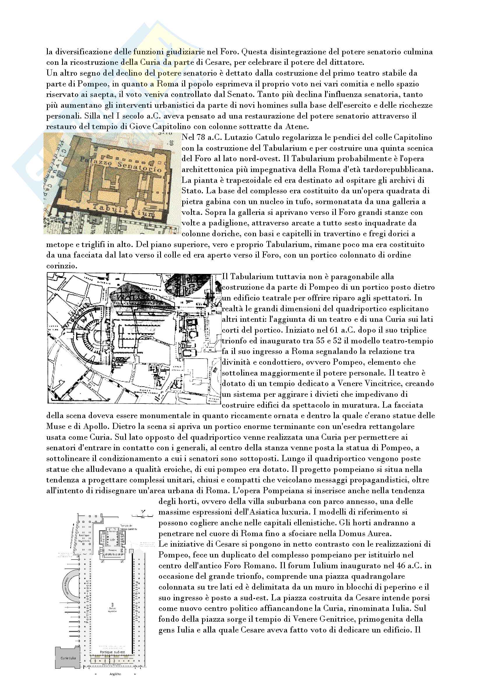 Riassunto esame archeologia e storia arte romana, prof. Romeo, libro consigliato Arte e archeologia del mondo romano, Torelli, Grassigli e Menichetti Pag. 11
