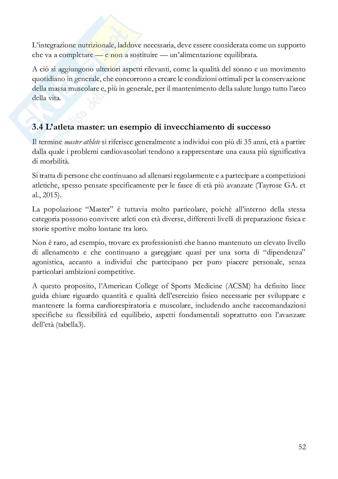 Fisiologia dell'esercizio a corpo libero: strategie per una longevità vincente ​ Pag. 56