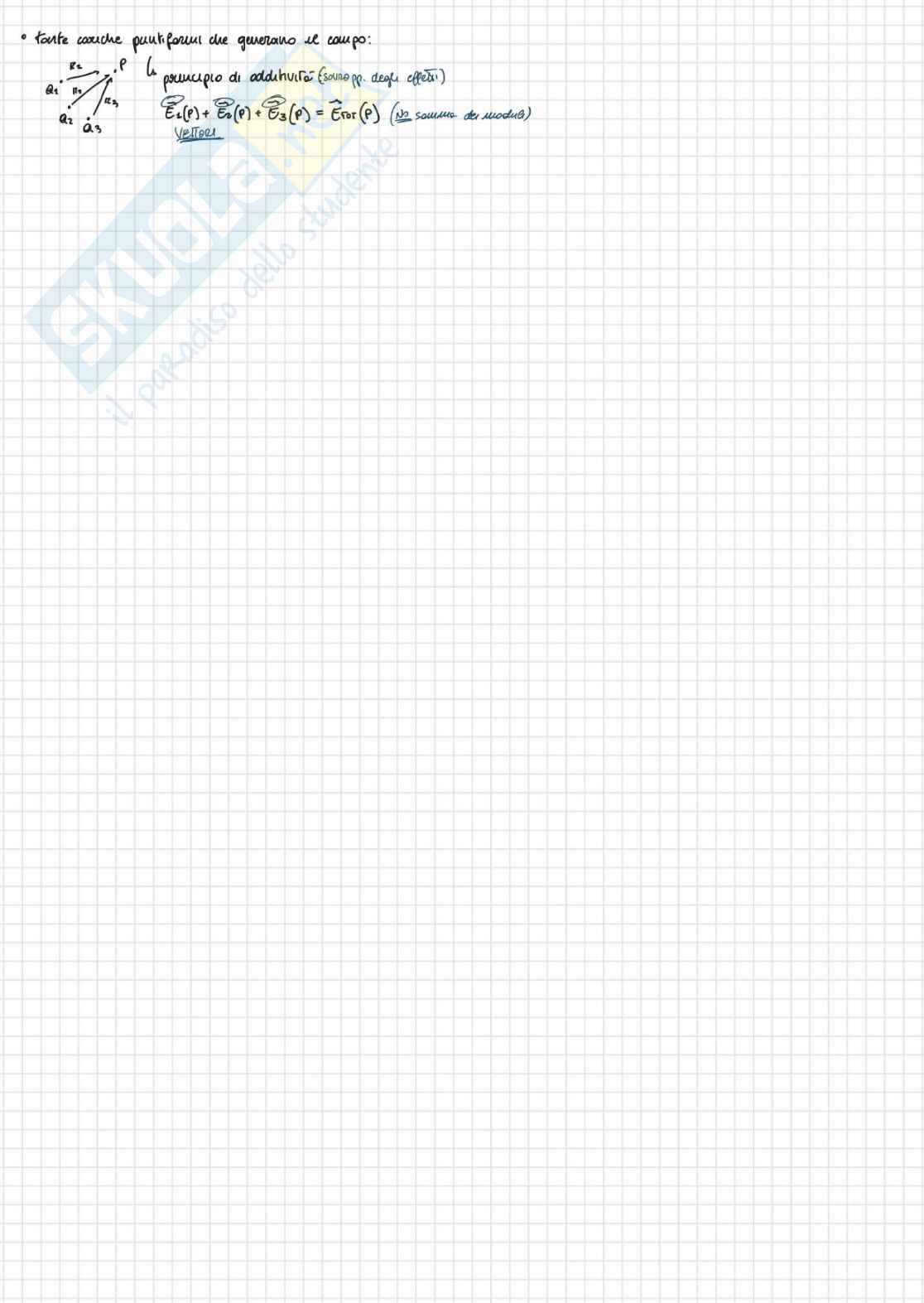Appunti di Elettrostatica - Fisica 2 Pag. 6