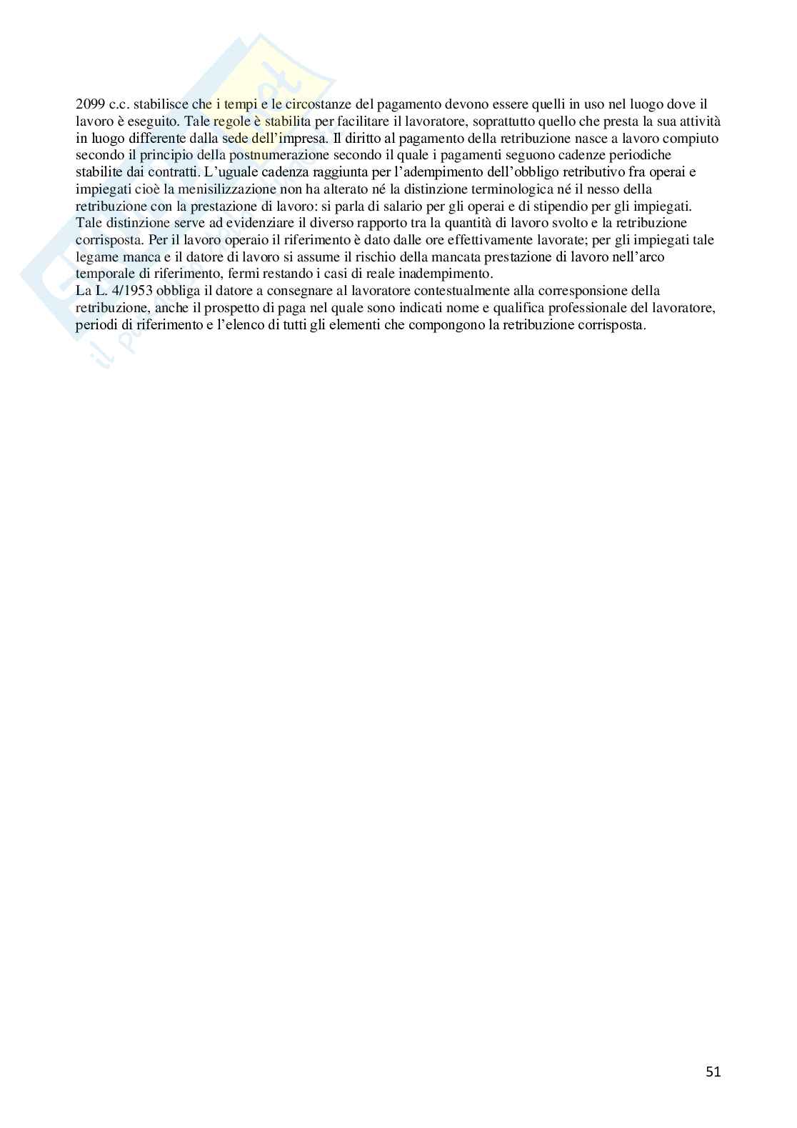 Diritto del lavoro e previdenza sociale in schemi Pag. 51