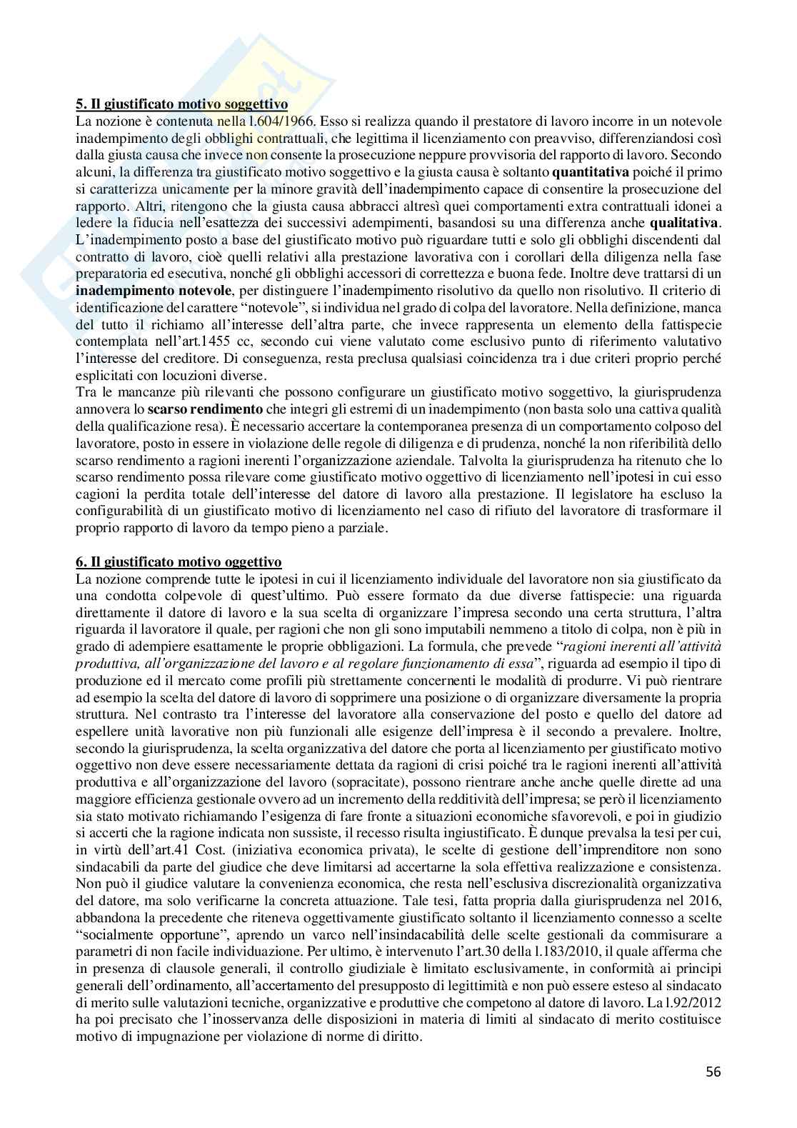 Diritto del lavoro e previdenza sociale in schemi Pag. 56