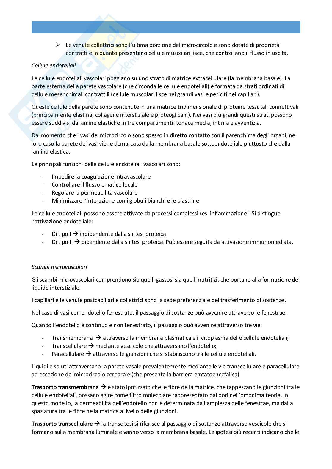 Anatomia e fisiologia vasale Pag. 2