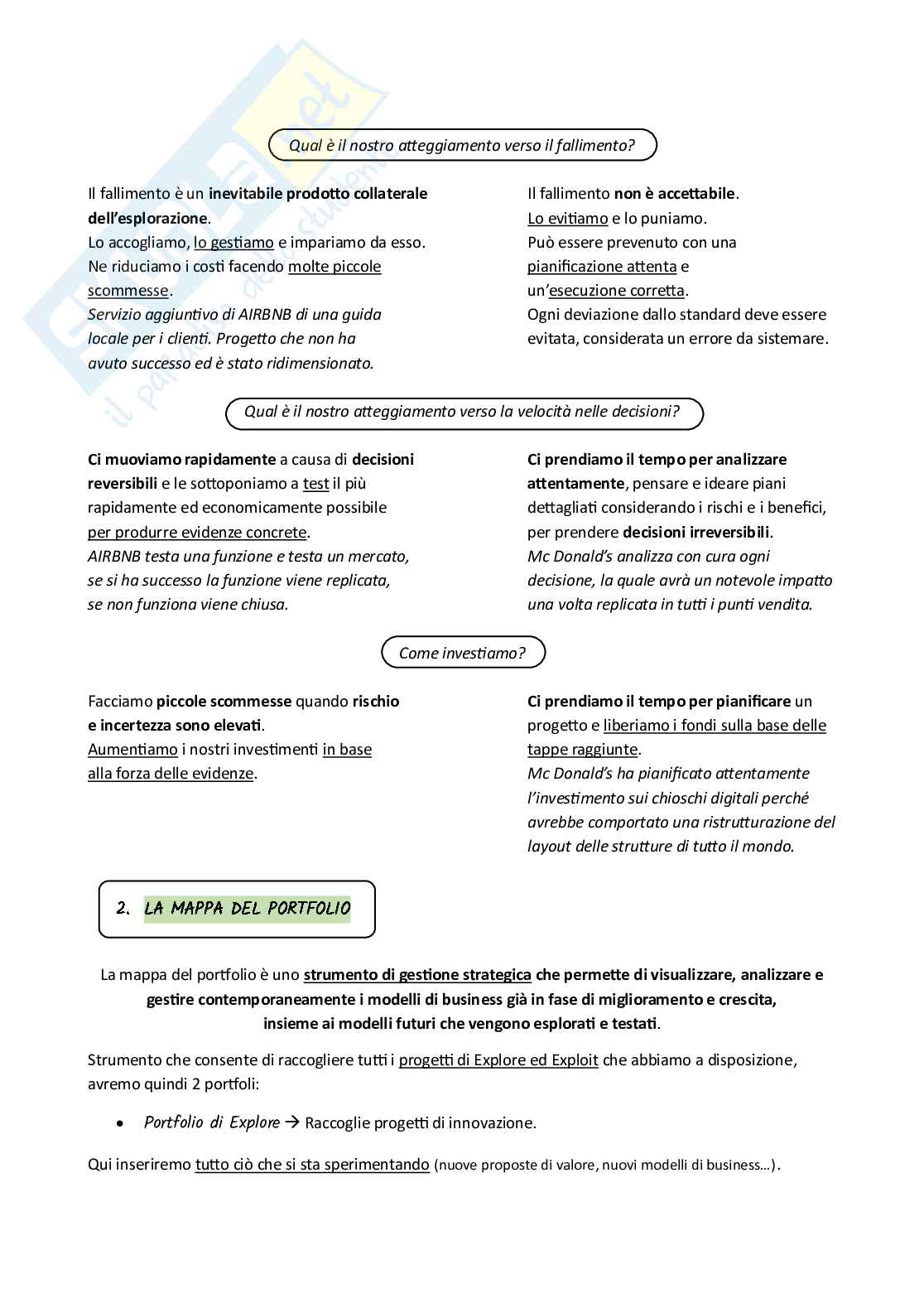 Business modelling and planning - Appunti Pag. 2