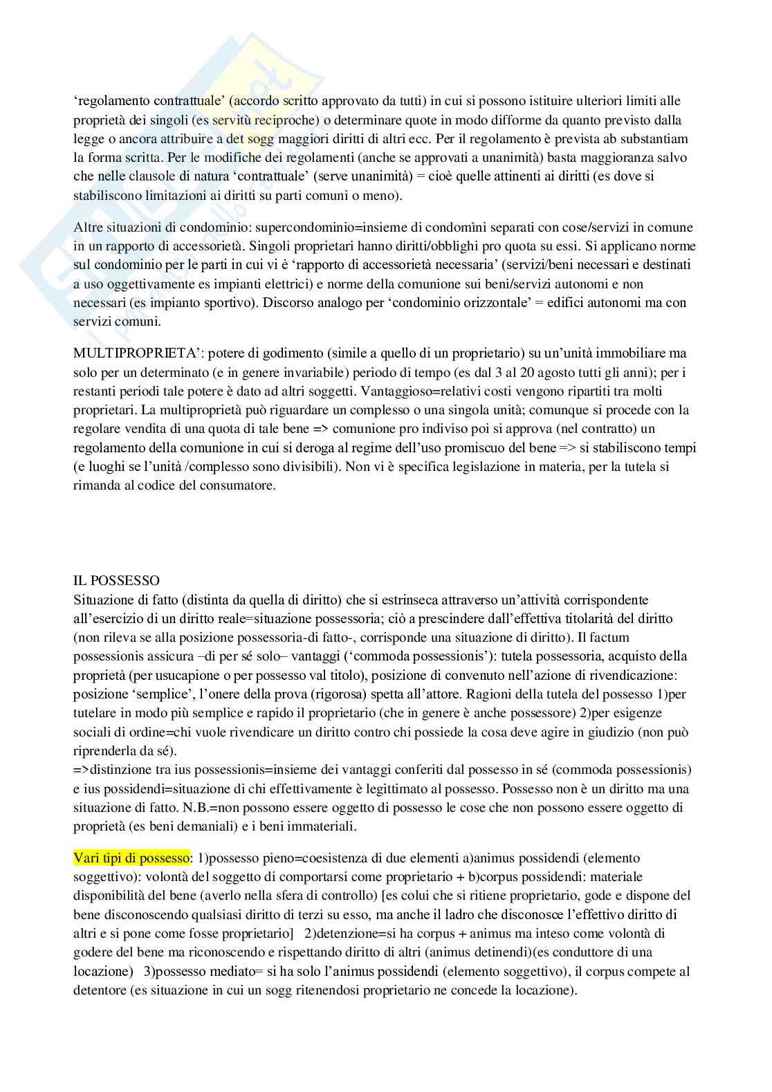 Riassunto esame Istituzioni di diritto privato I, Prof. Pasquino Teresa, libro consigliato Manuale di diritto privato , Torrente-Schlesinger  Pag. 31