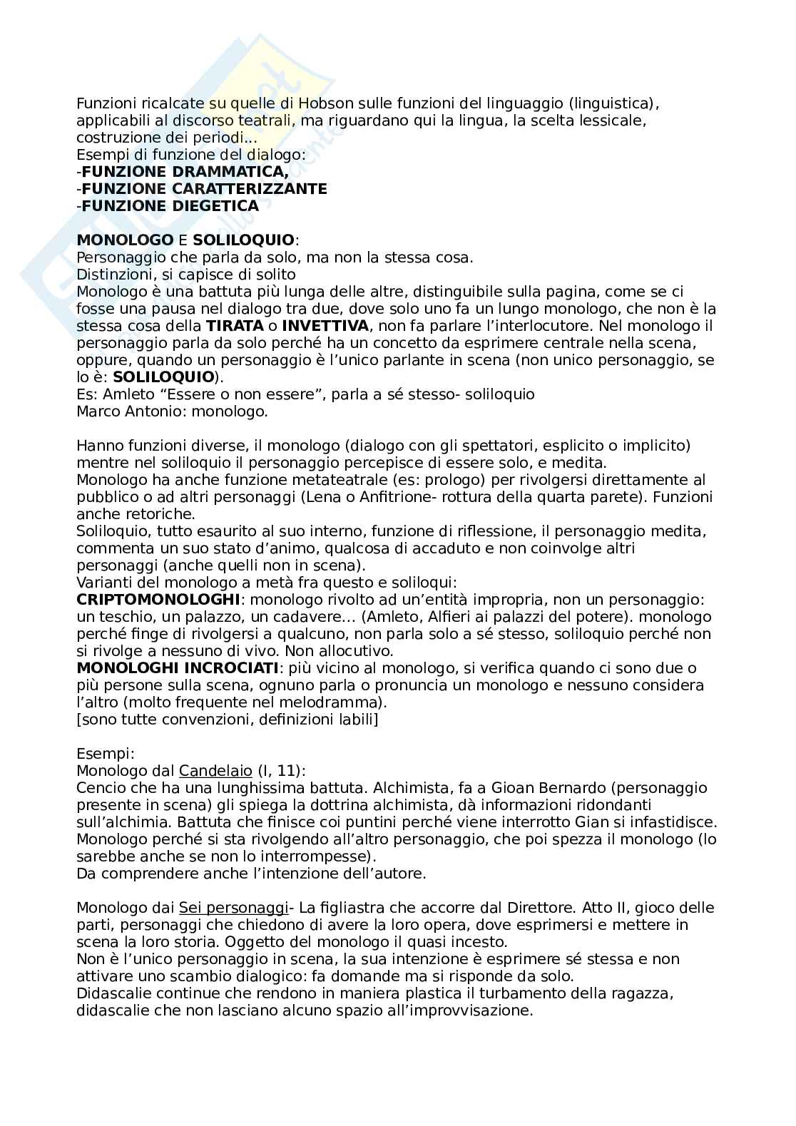 Letteratura teatrale italiana Pag. 11