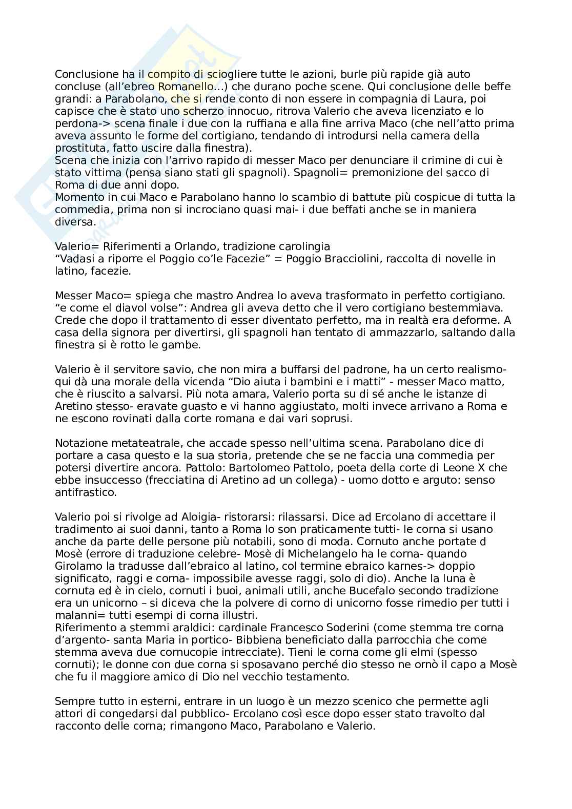 Letteratura teatrale italiana Pag. 31