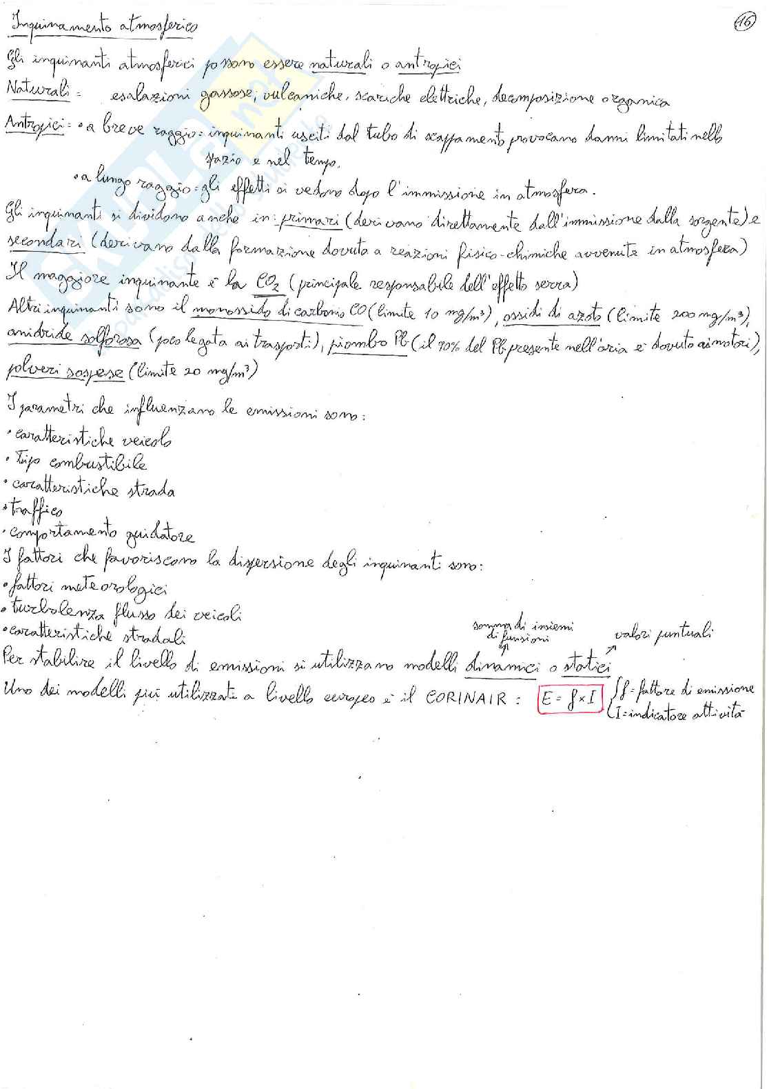Riassunto "Infrastrutture viarie" Pag. 16