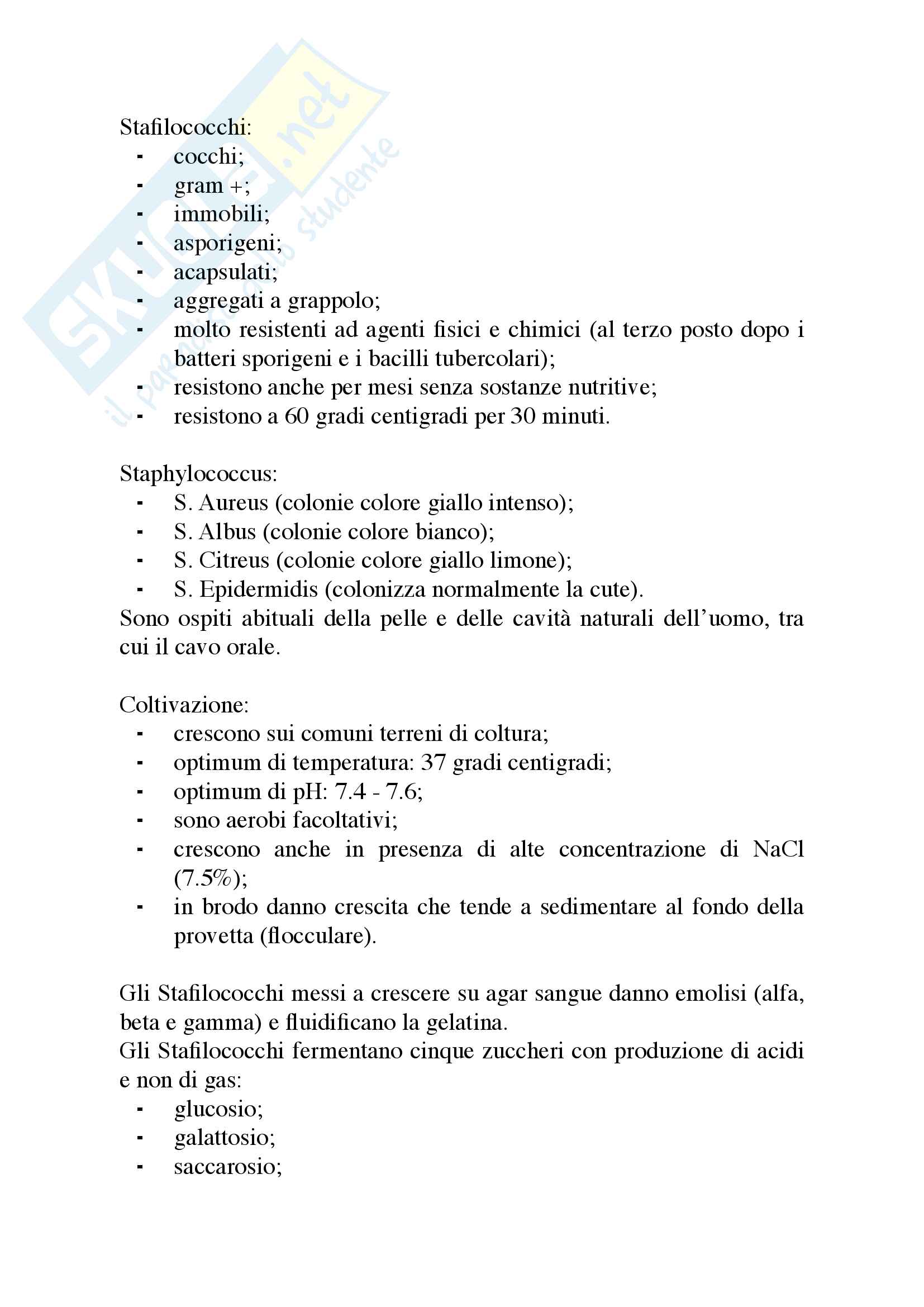 Appunti Microbiologia Prof Mattina Pag. 71